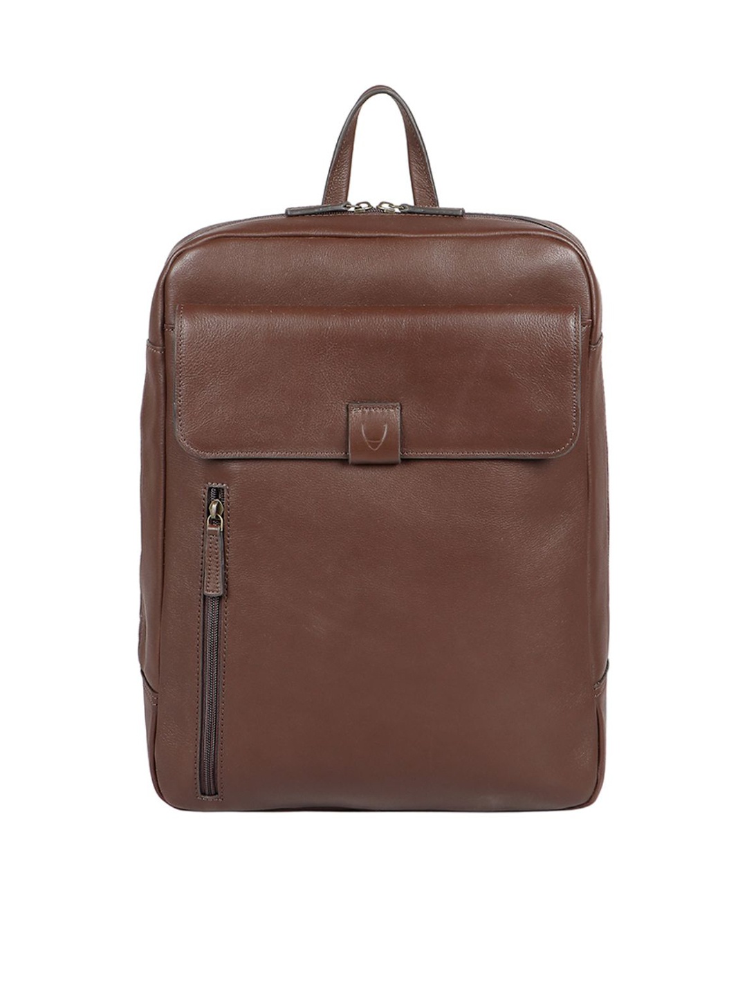 

Hidesign Men Brown Leather Messenger Bag