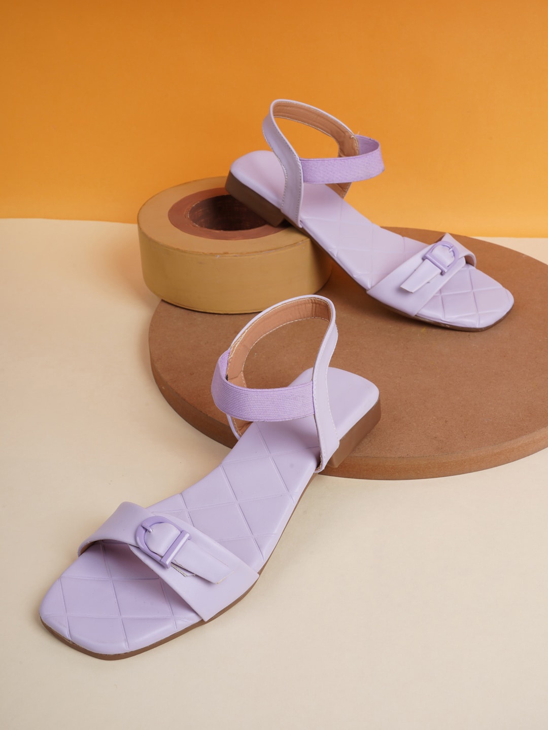 

Walkfree Women Purple Open Toe Flats