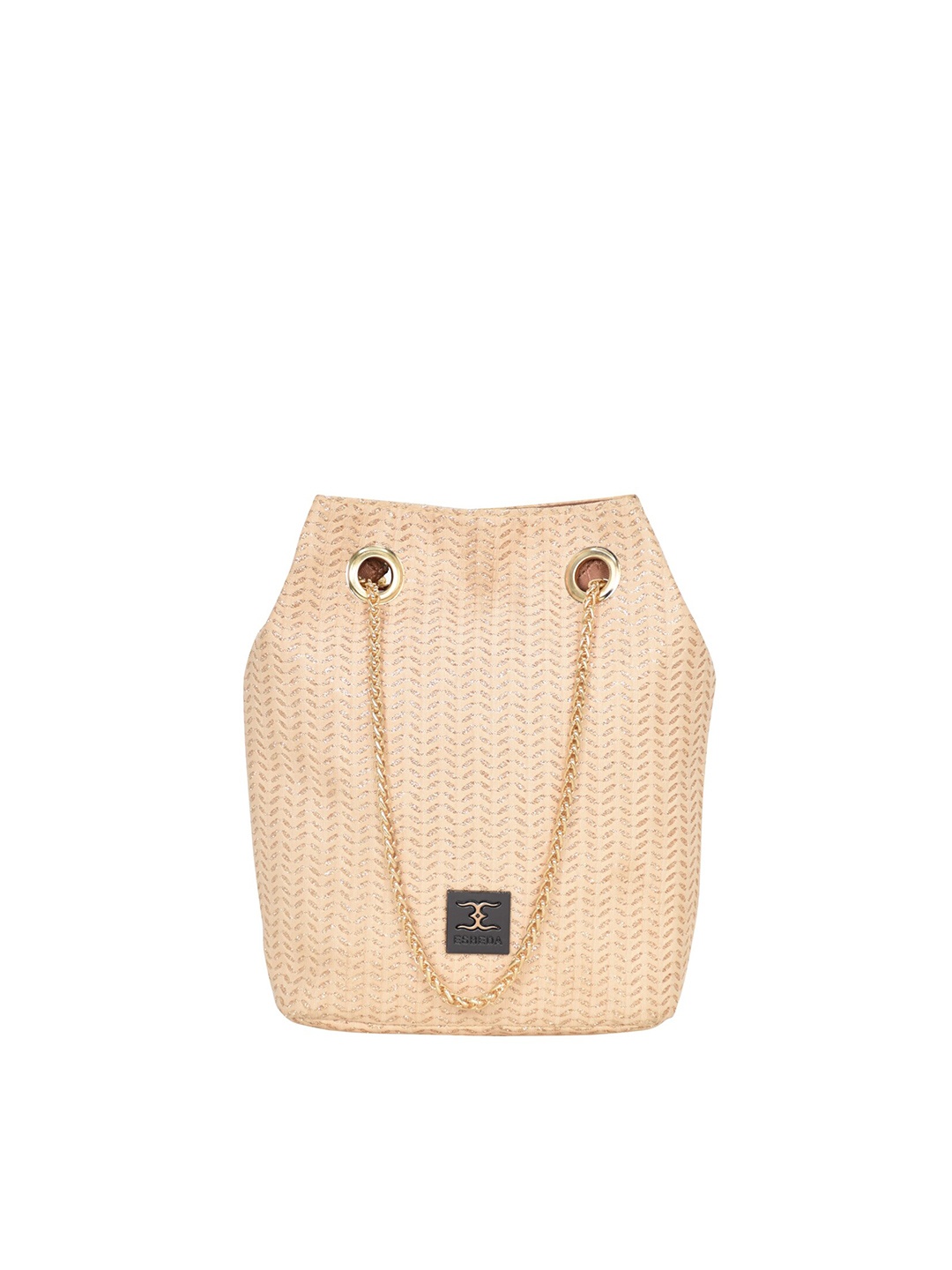 

ESBEDA Women Gold-Toned Embellished Potli Clutch
