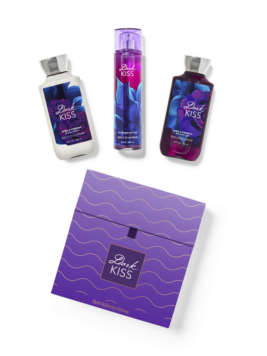 

Bath & Body Works Dark Kiss Gift Box Set, Purple