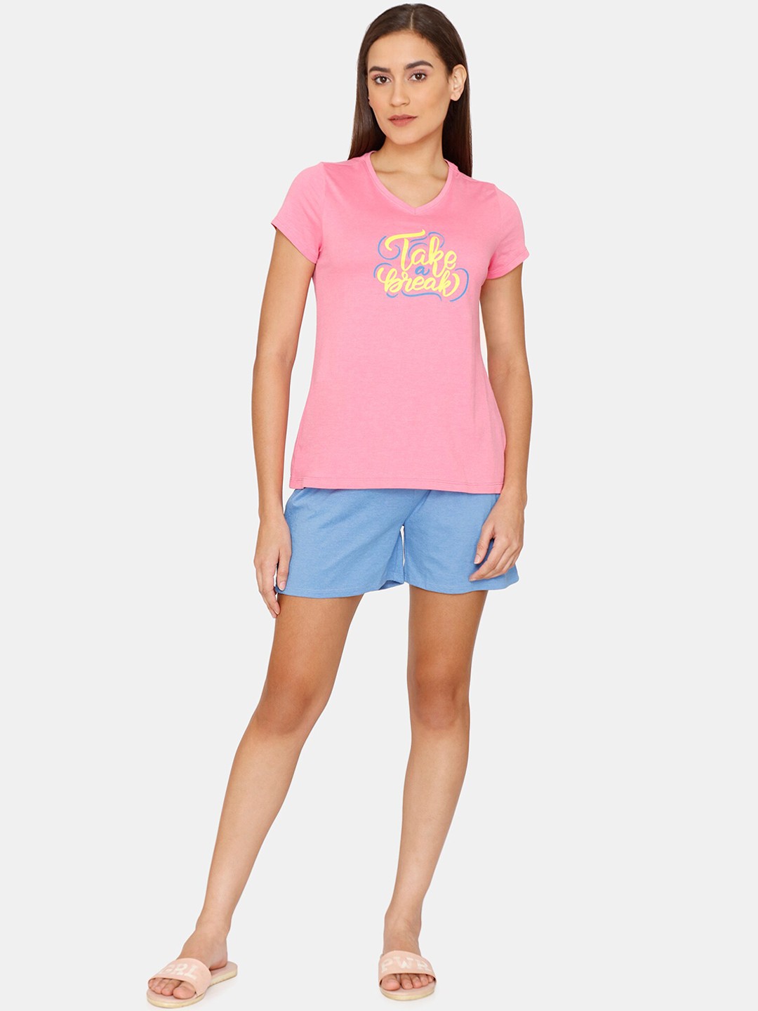 

Rosaline by Zivame Women Pink Night suits