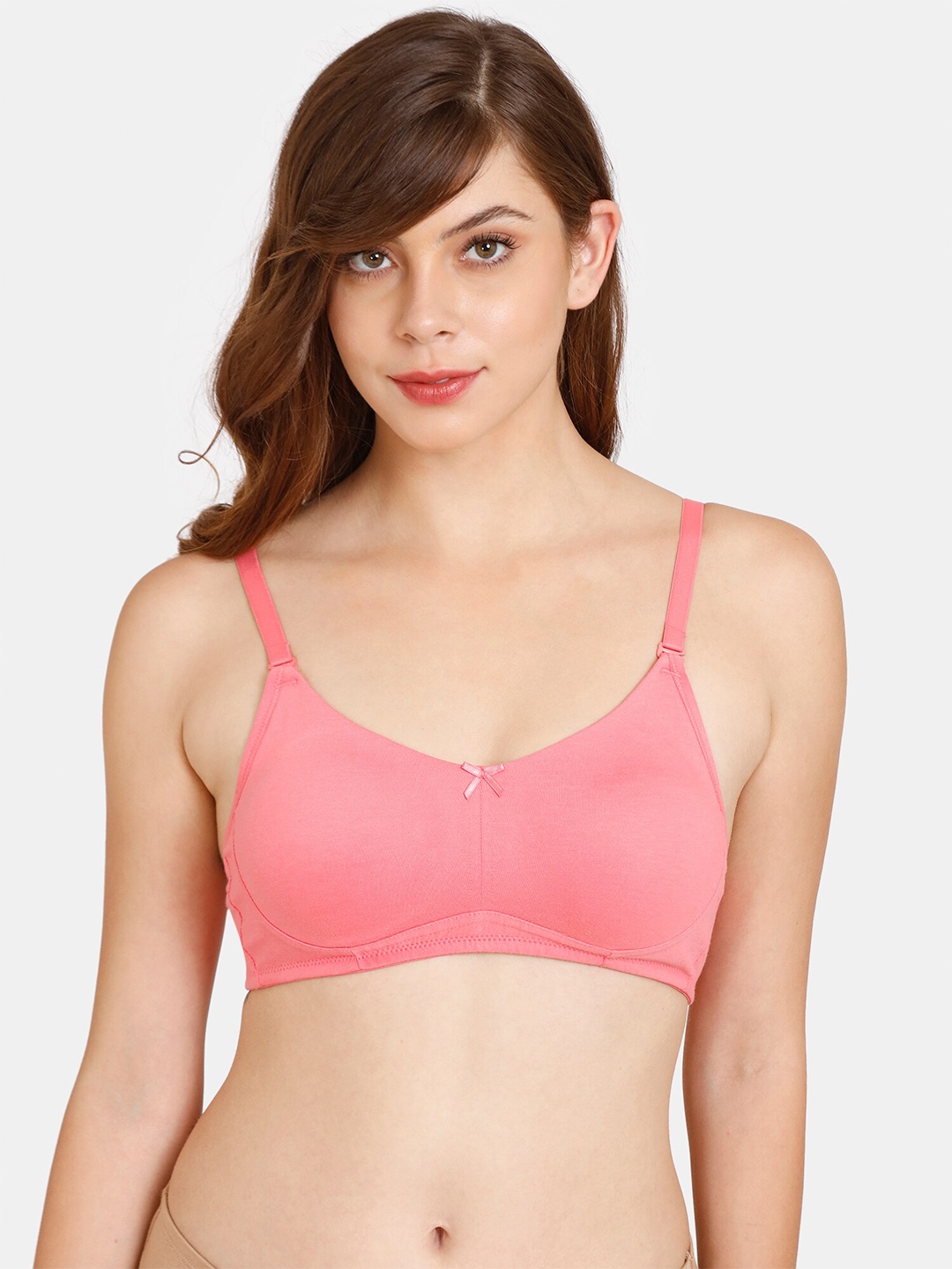 

Rosaline by Zivame Pink T-shirt Bra RO1128FASHBPINK