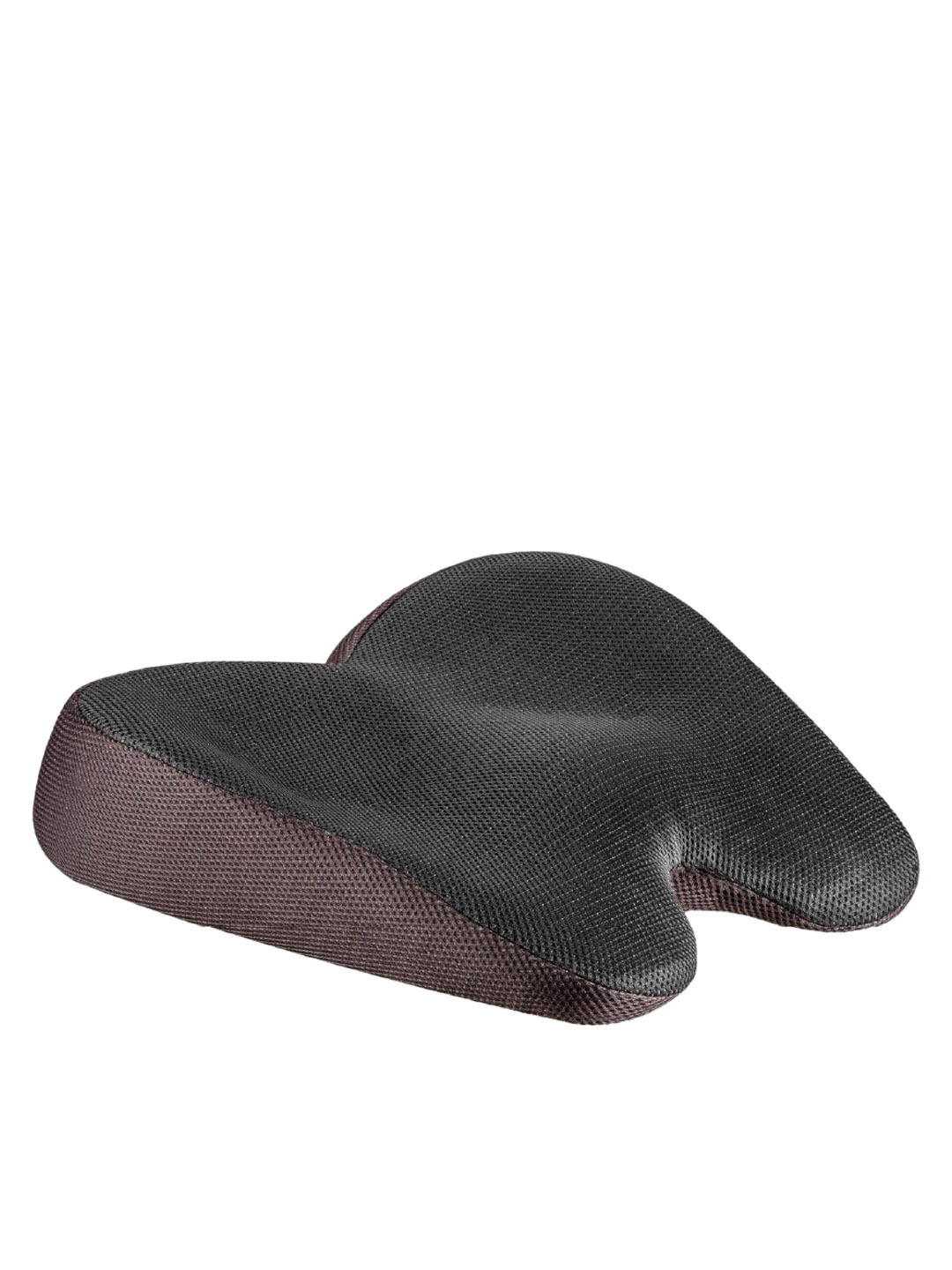 

The White Willow Black Memory Foam Coccyx Tailbone Support Seat Cushion