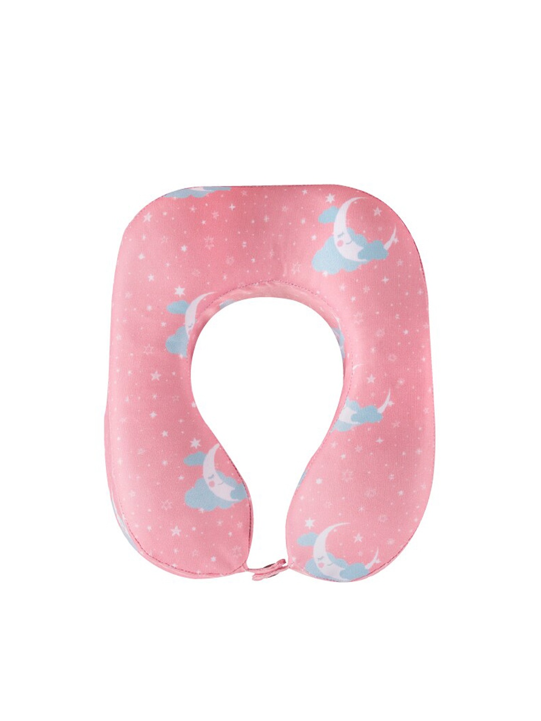 

The White Willow Pink Printed Foam Horse Shoe Shaped Travel Neck Pillows