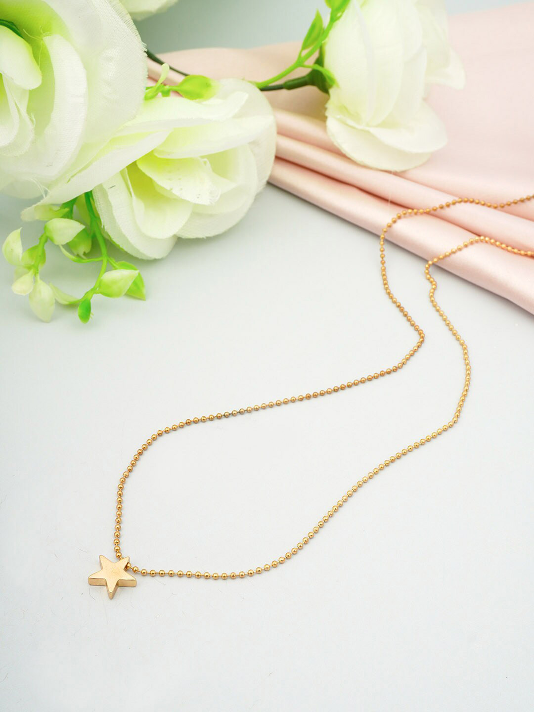 

Ferosh Gold-Toned Beaded Waist Chain