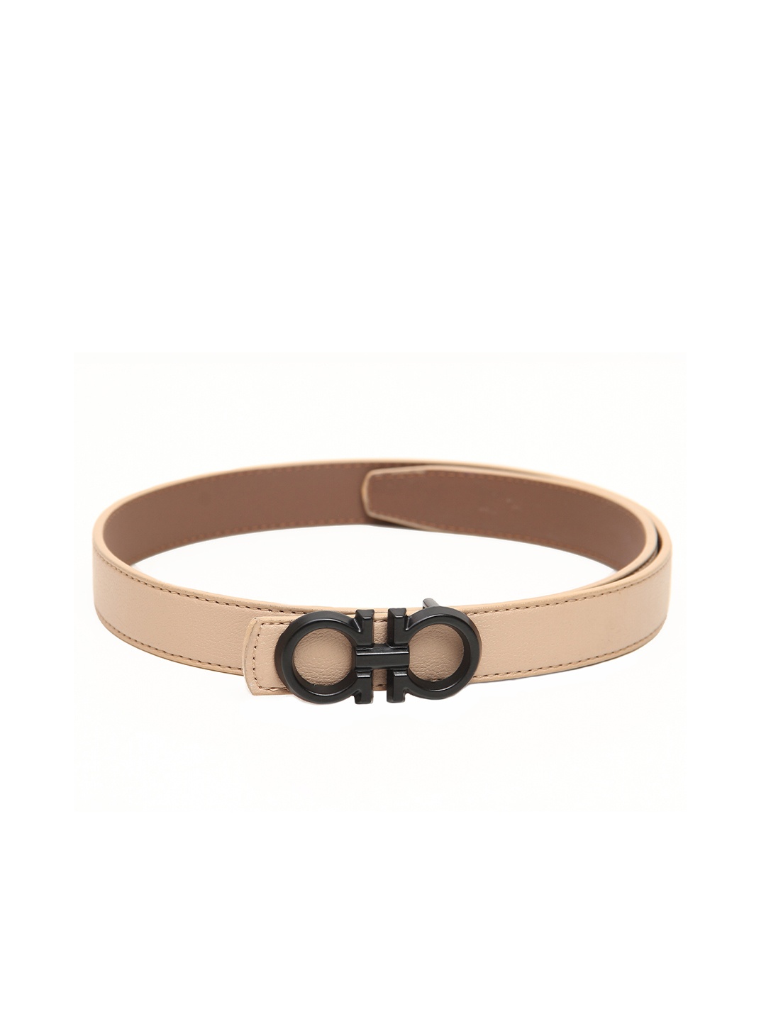 

Calvadoss Girls Beige Textured Belt