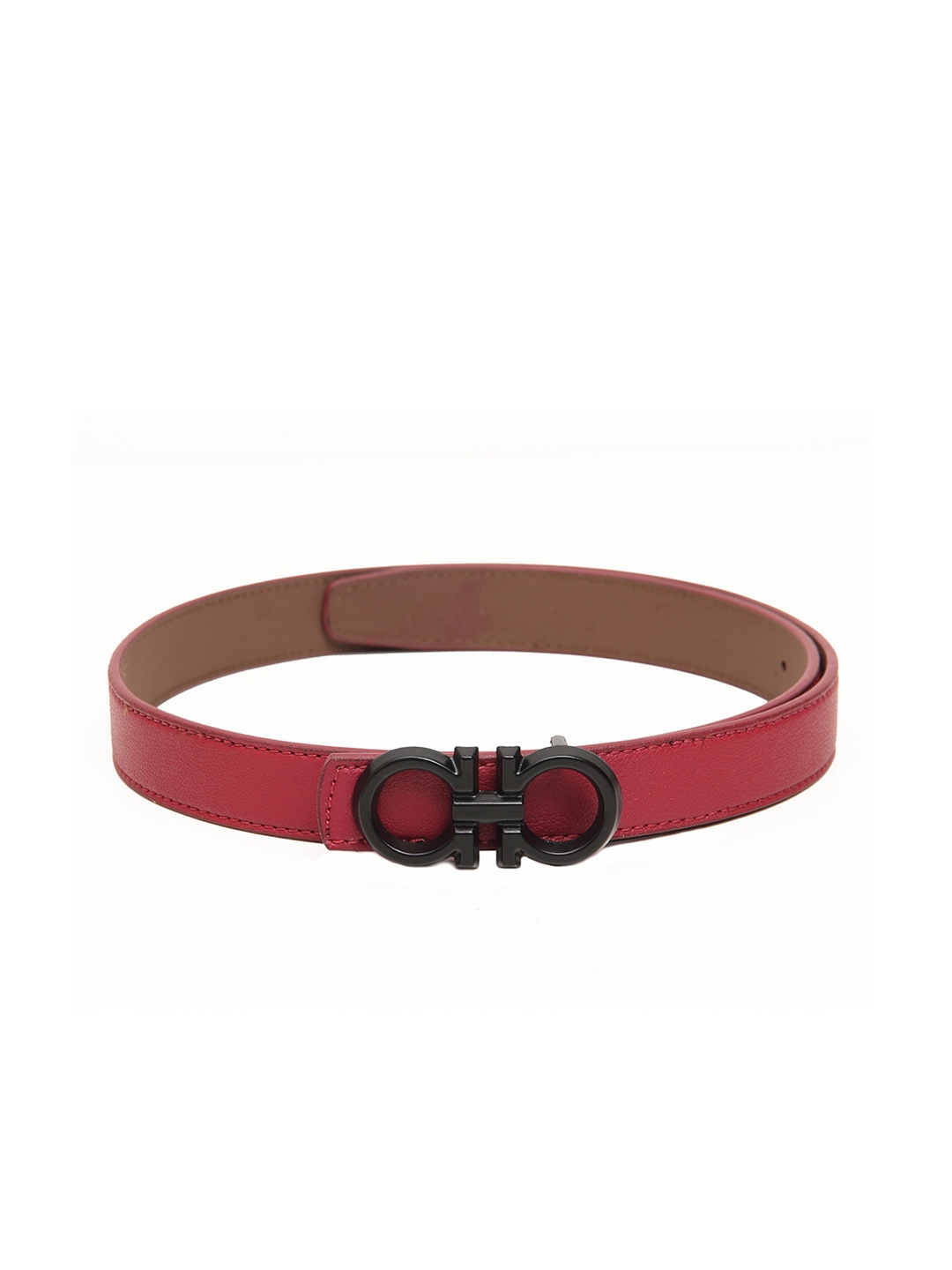 

Calvadoss Girls Red Textured Belt