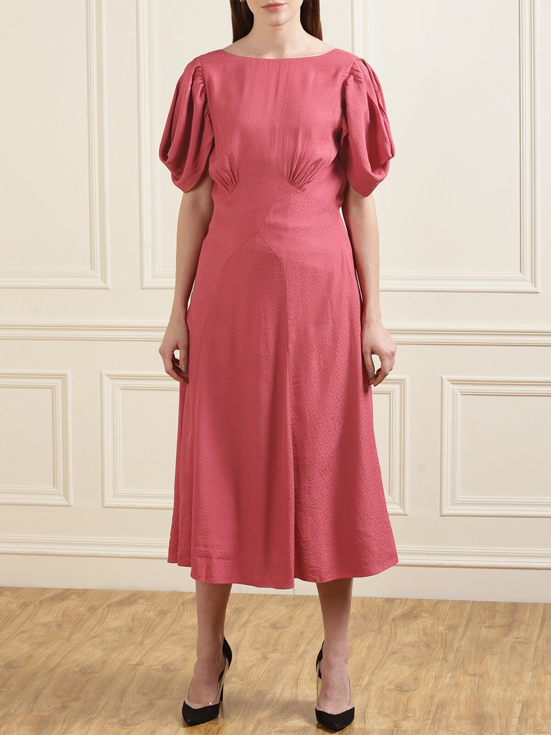 

Ted Baker Women Coral Midi Dress