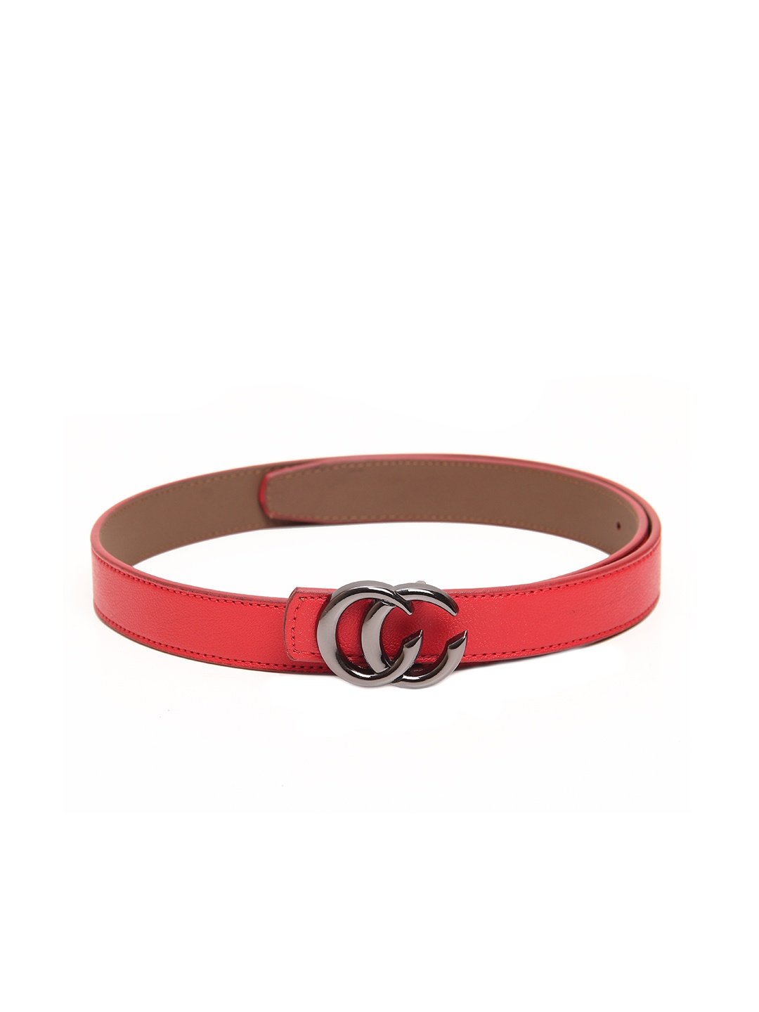 

Calvadoss Girls Red Textured Belt