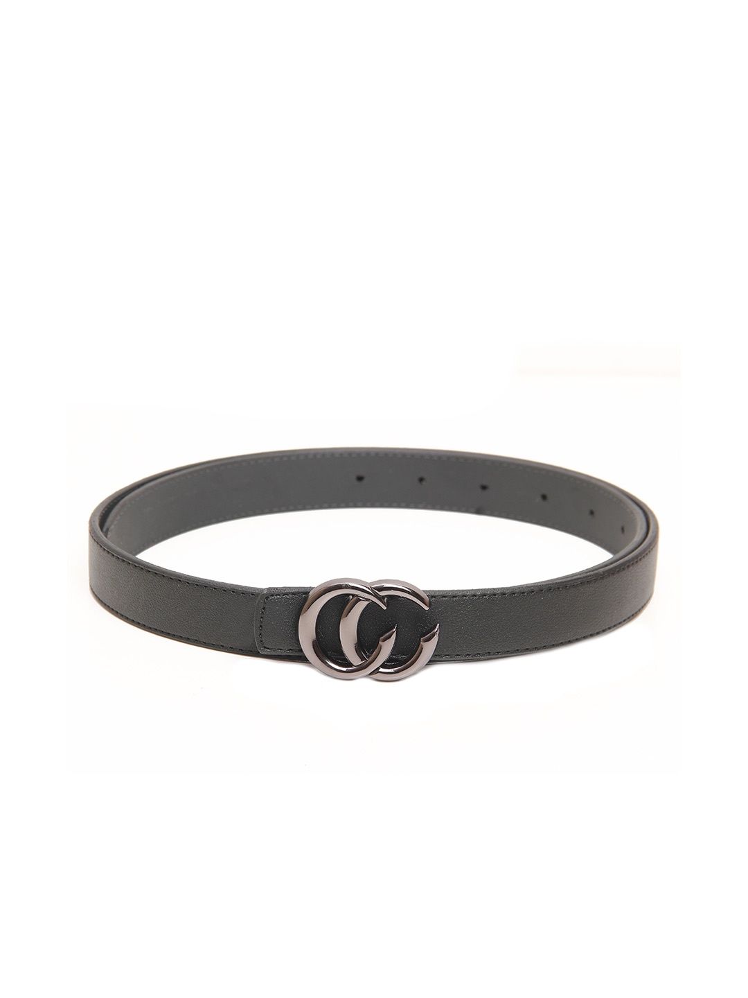 

Calvadoss Girls Black Textured Casual Belt