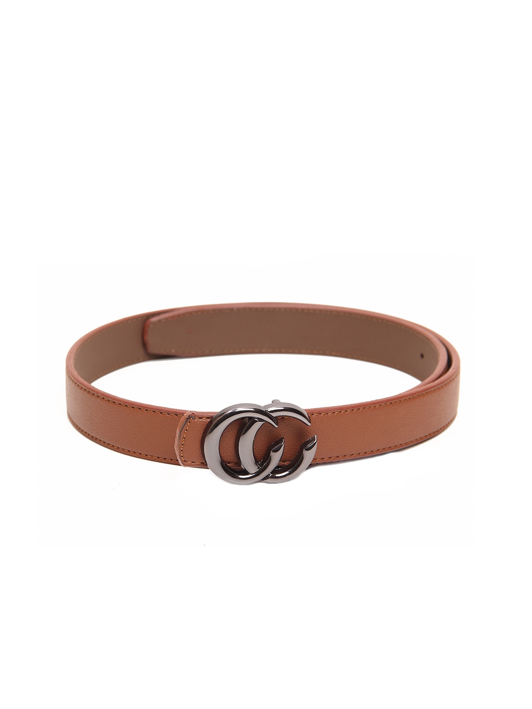 

Calvadoss Girls Tan Brown Solid Belt