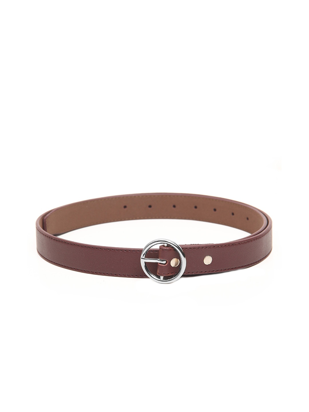 

Calvadoss Girls Maroon Textured Belt