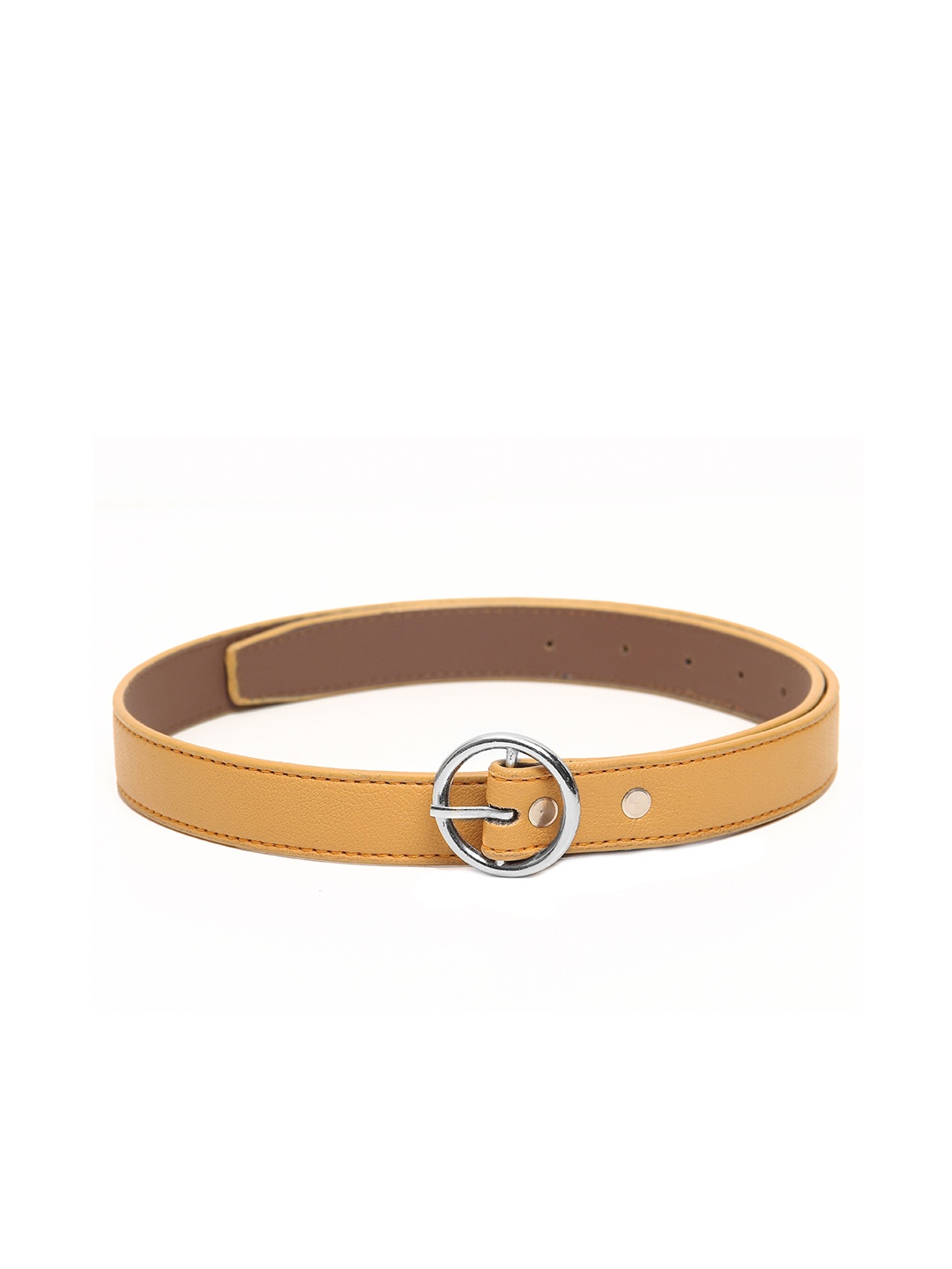 

Calvadoss Girls Mustard Textured Belt