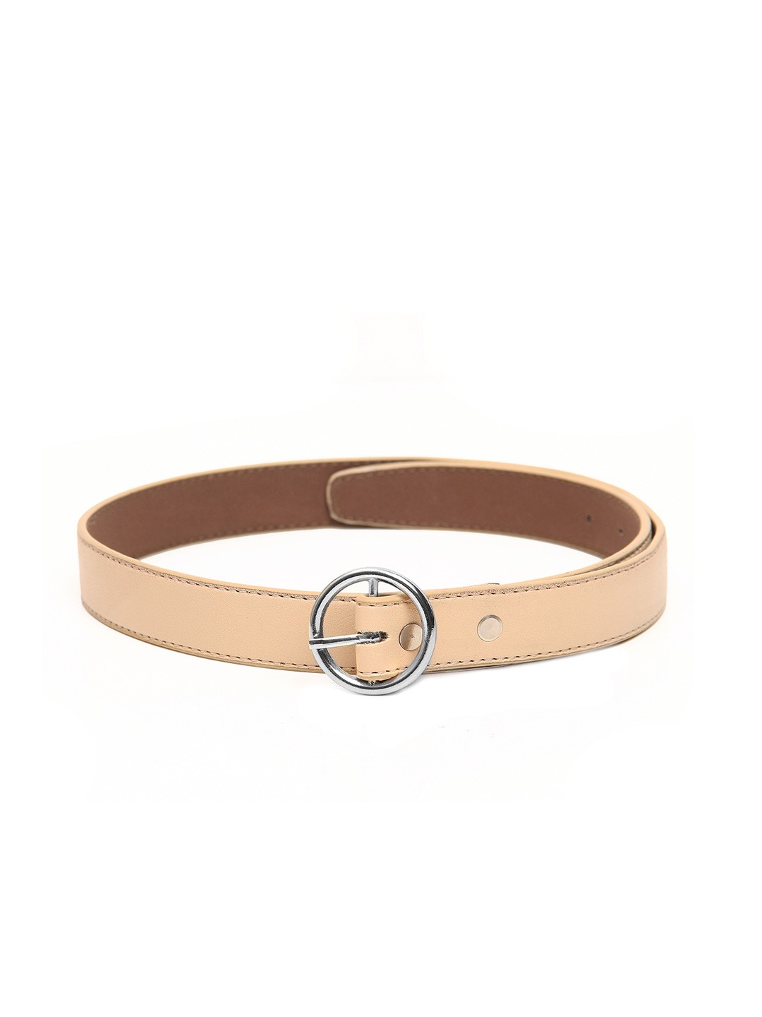 

Calvadoss Girls Beige Textured Belt