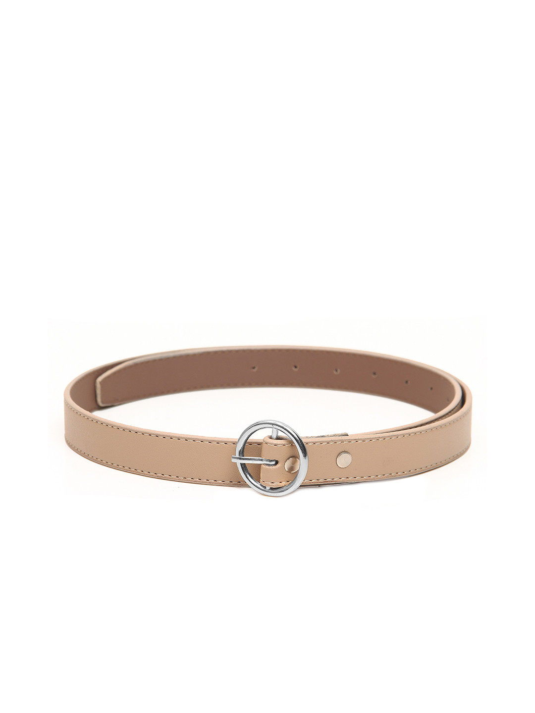 

Calvadoss Girls Beige Textured Belt