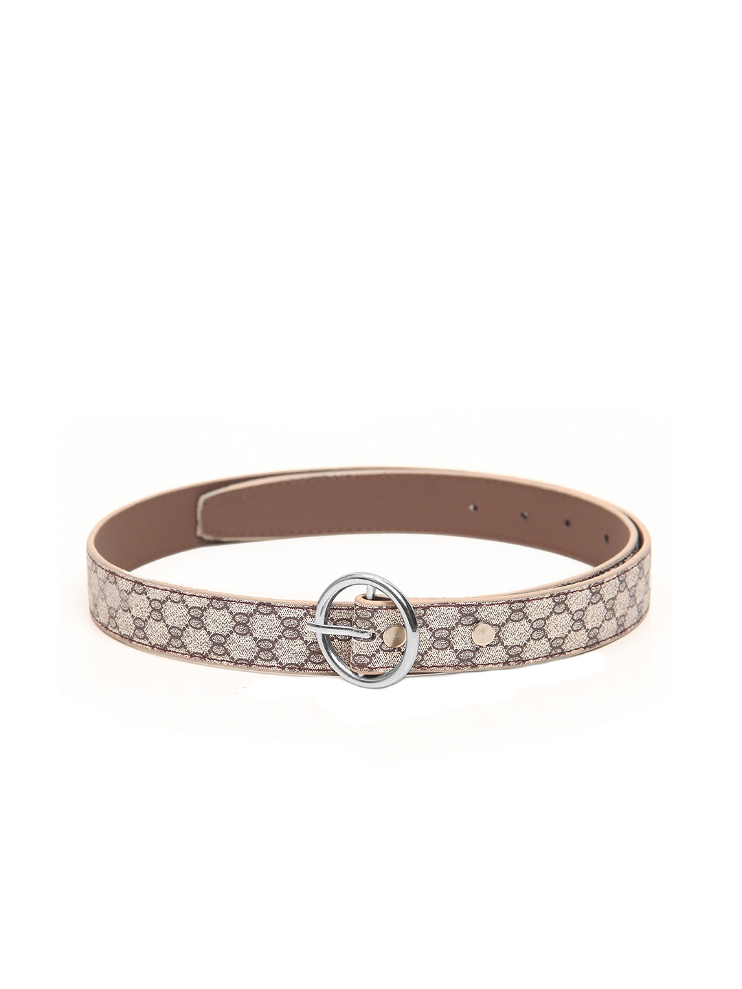 

Calvadoss Women Beige Textured Belt