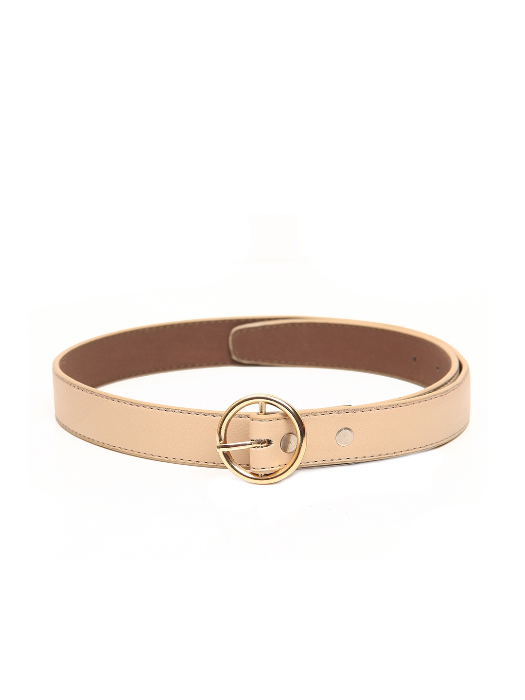 

Calvadoss Girls Beige Textured Belt