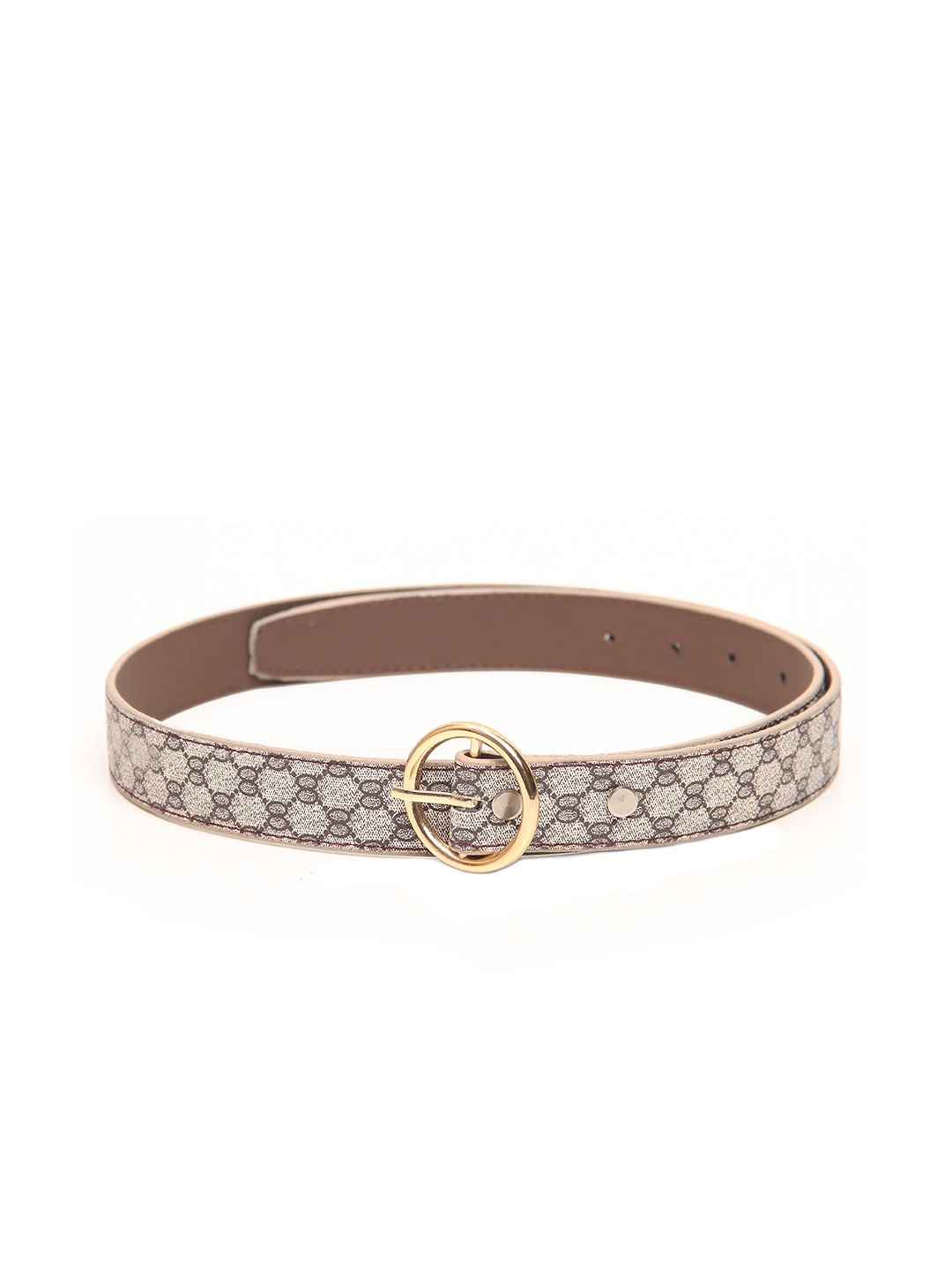 

Calvadoss Girls Beige Textured Belt