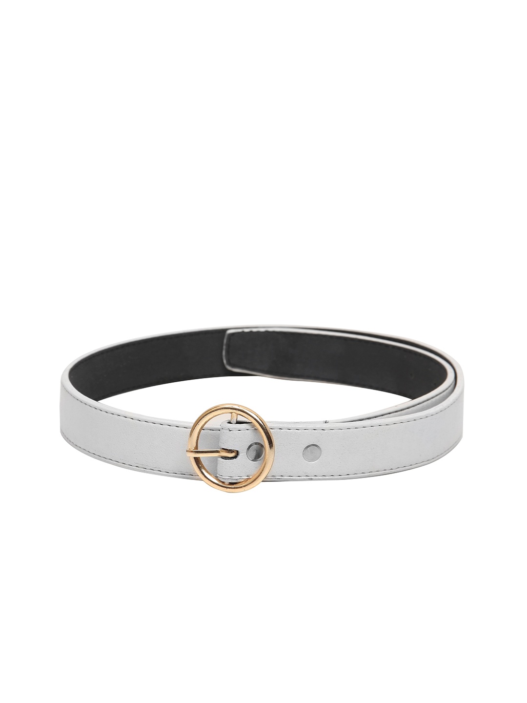 

Calvadoss Girls White Textured Belt