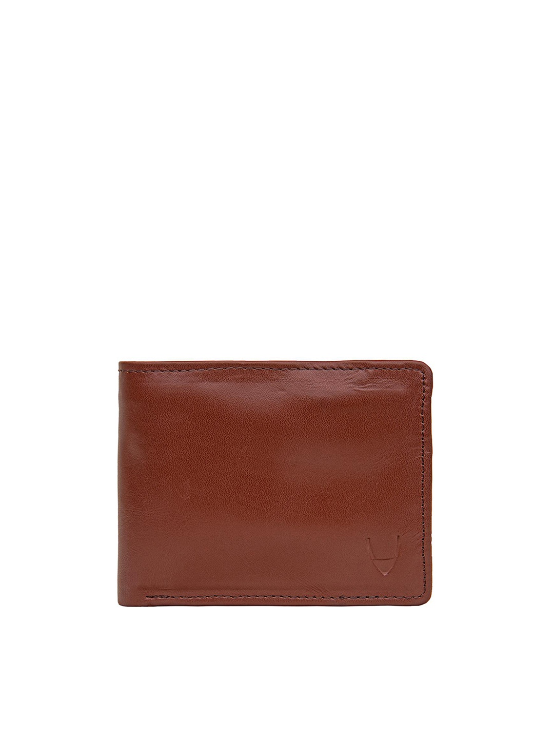 

Hidesign Men Tan Leather Two Fold Wallet