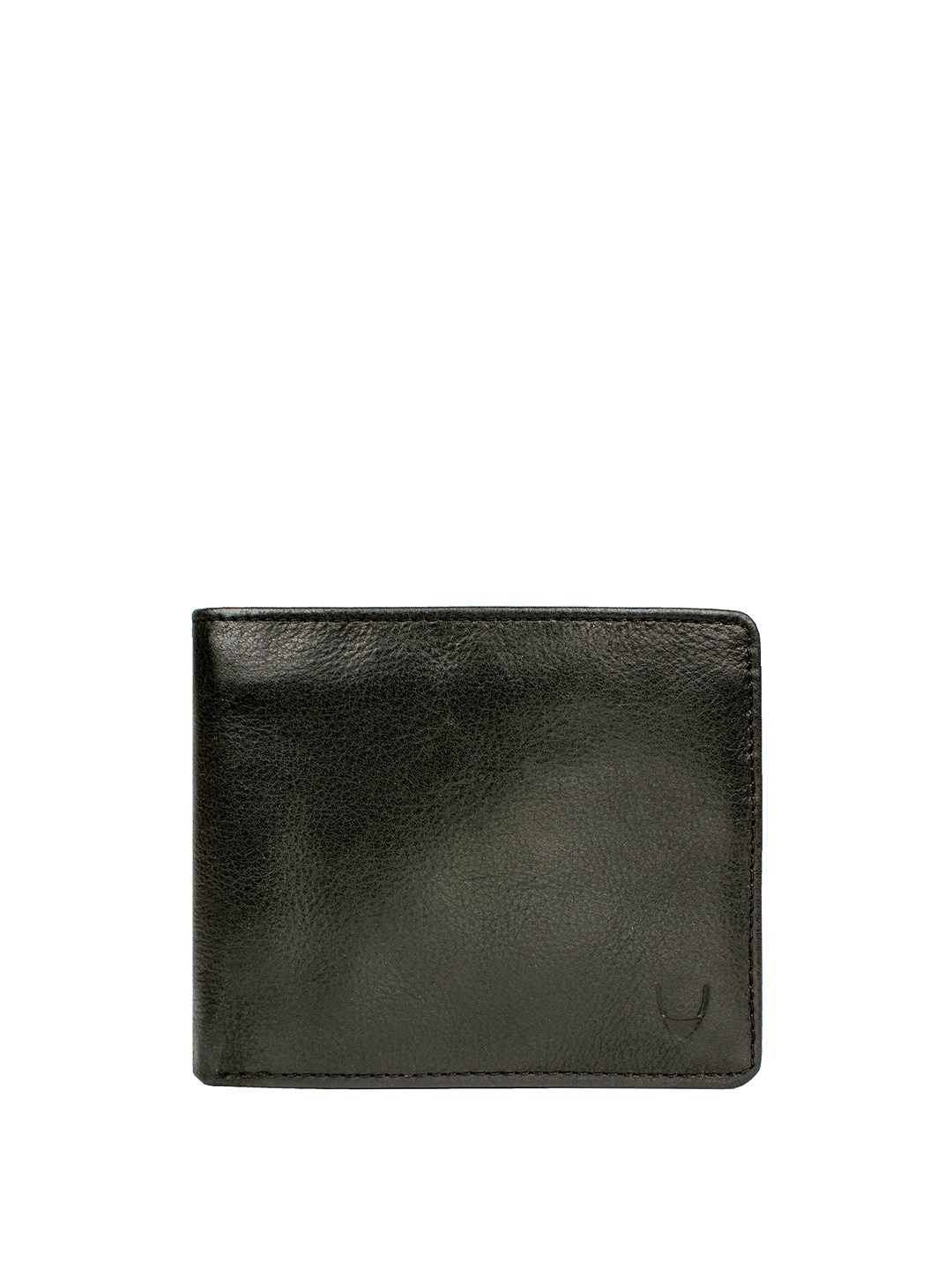 

Hidesign Men Black Textured Leather Two Fold Wallet