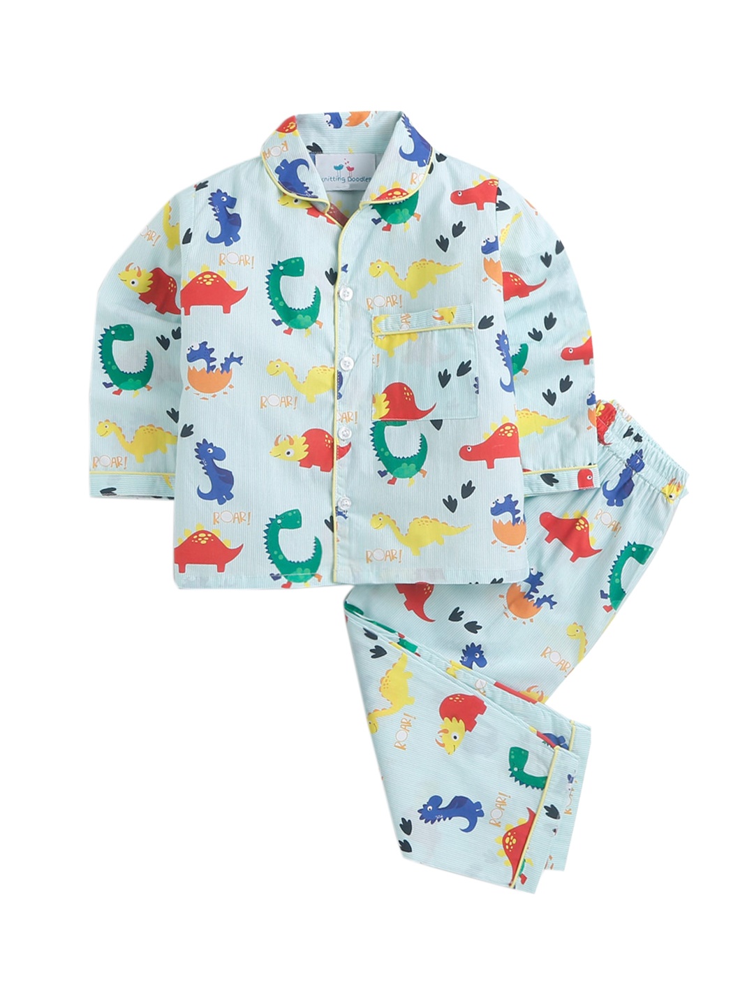 

Hopscotch Boys Grey Night suits