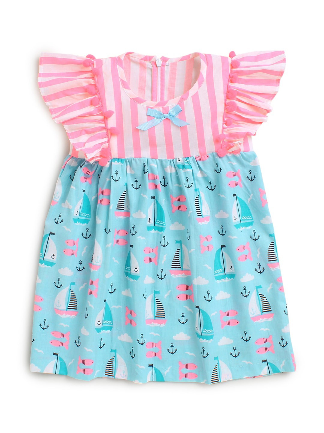 

Hopscotch Multicoloured Floral Dress, Multi