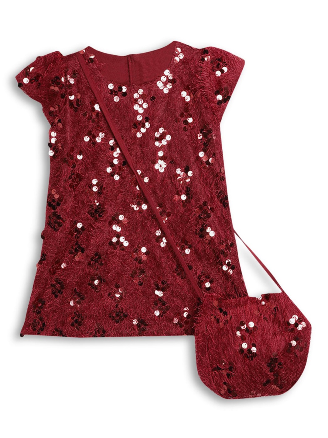 

Hopscotch Red A-Line Dress