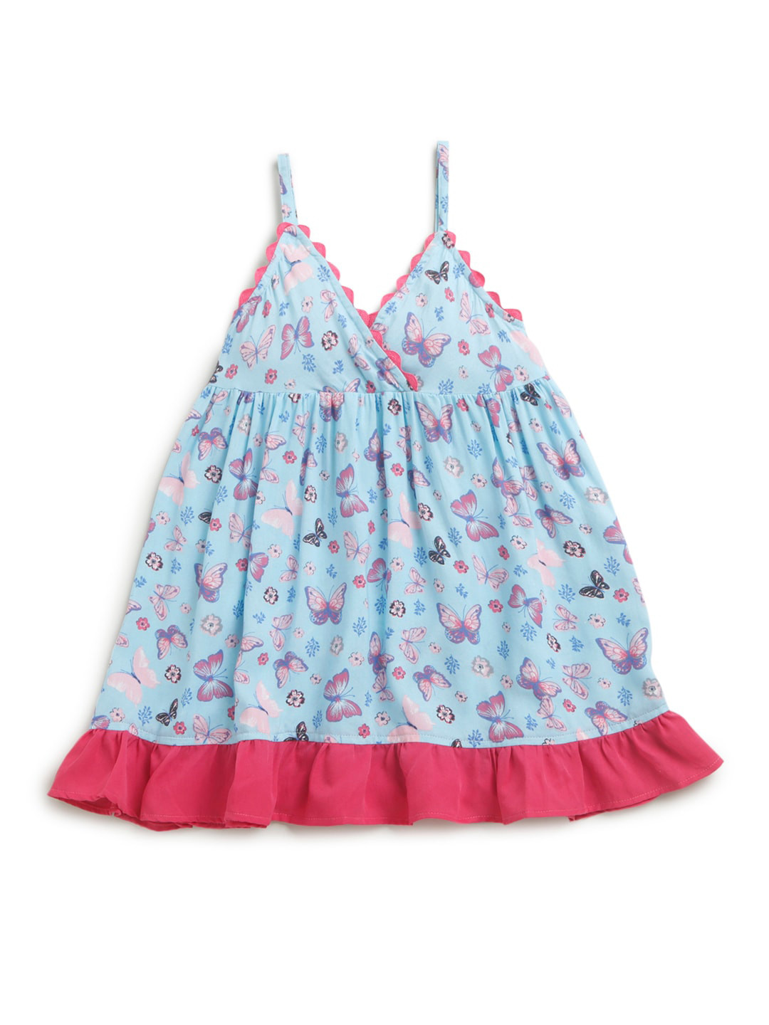 

Hopscotch Blue Floral Dress