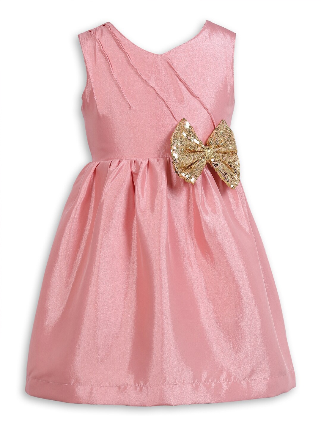 

Hopscotch Pink Peplum Dress