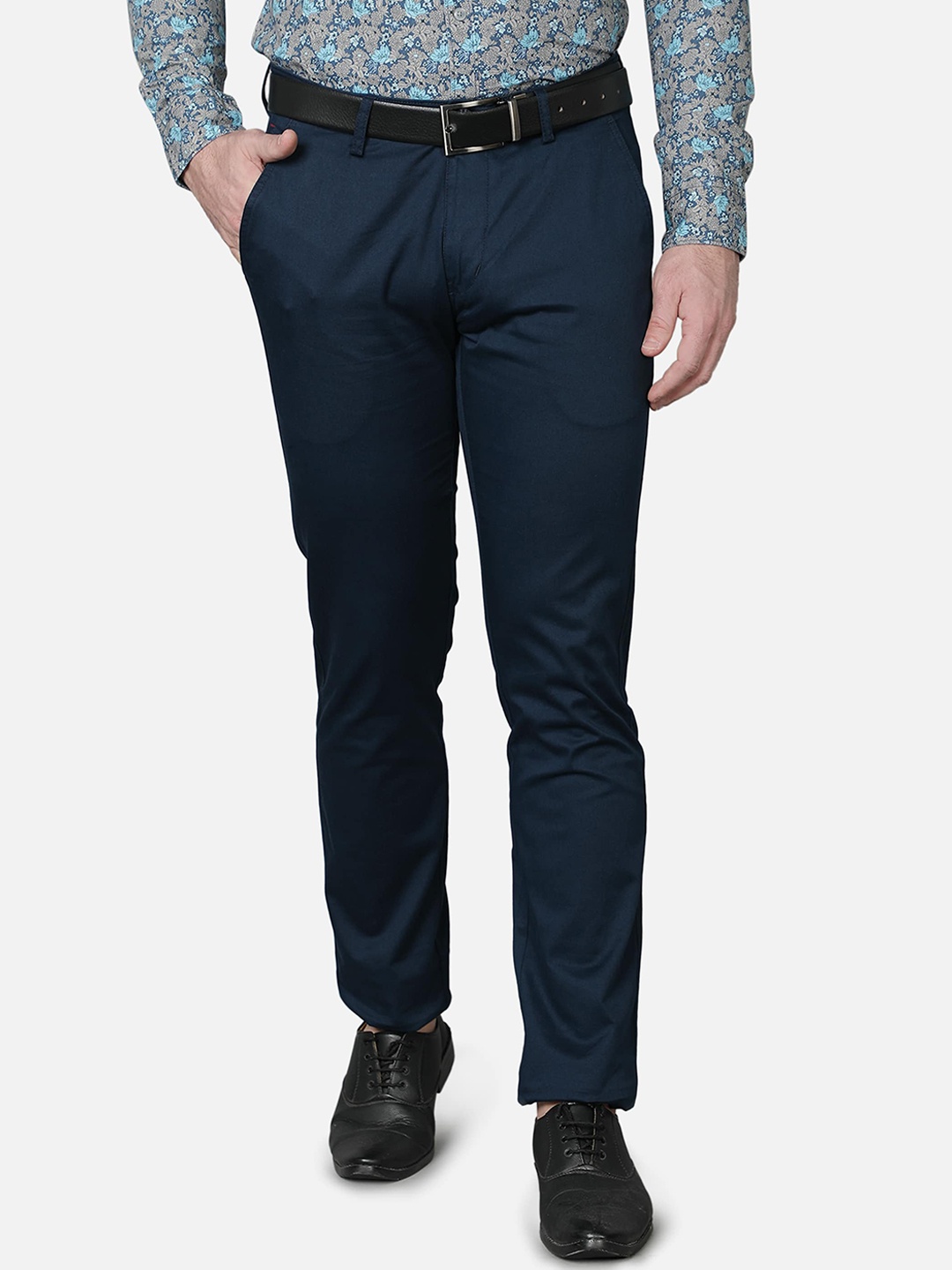 

Callino London Men Blue Trousers