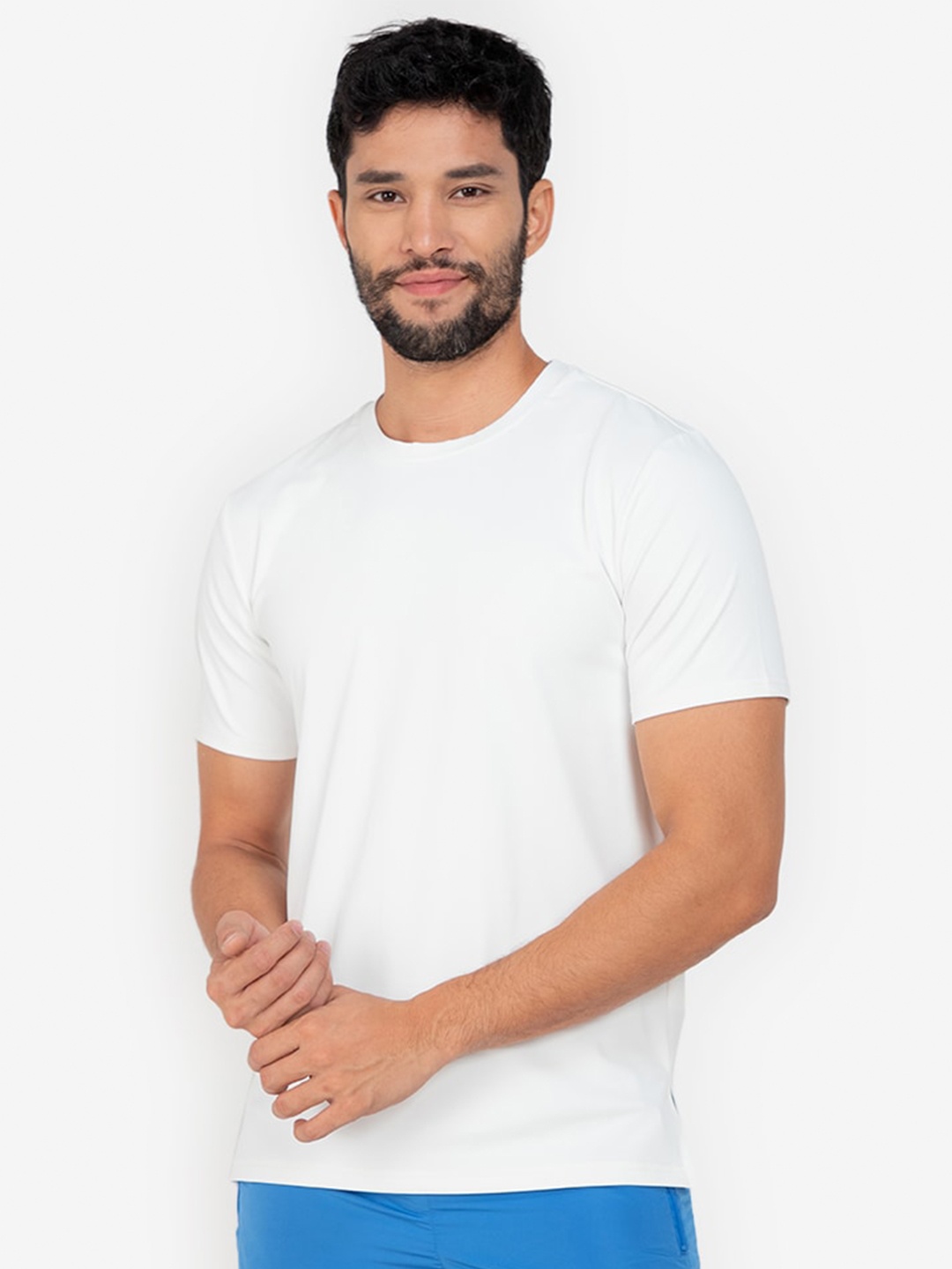 

ZALORA ACTIVE Men White Outdoor T-shirt