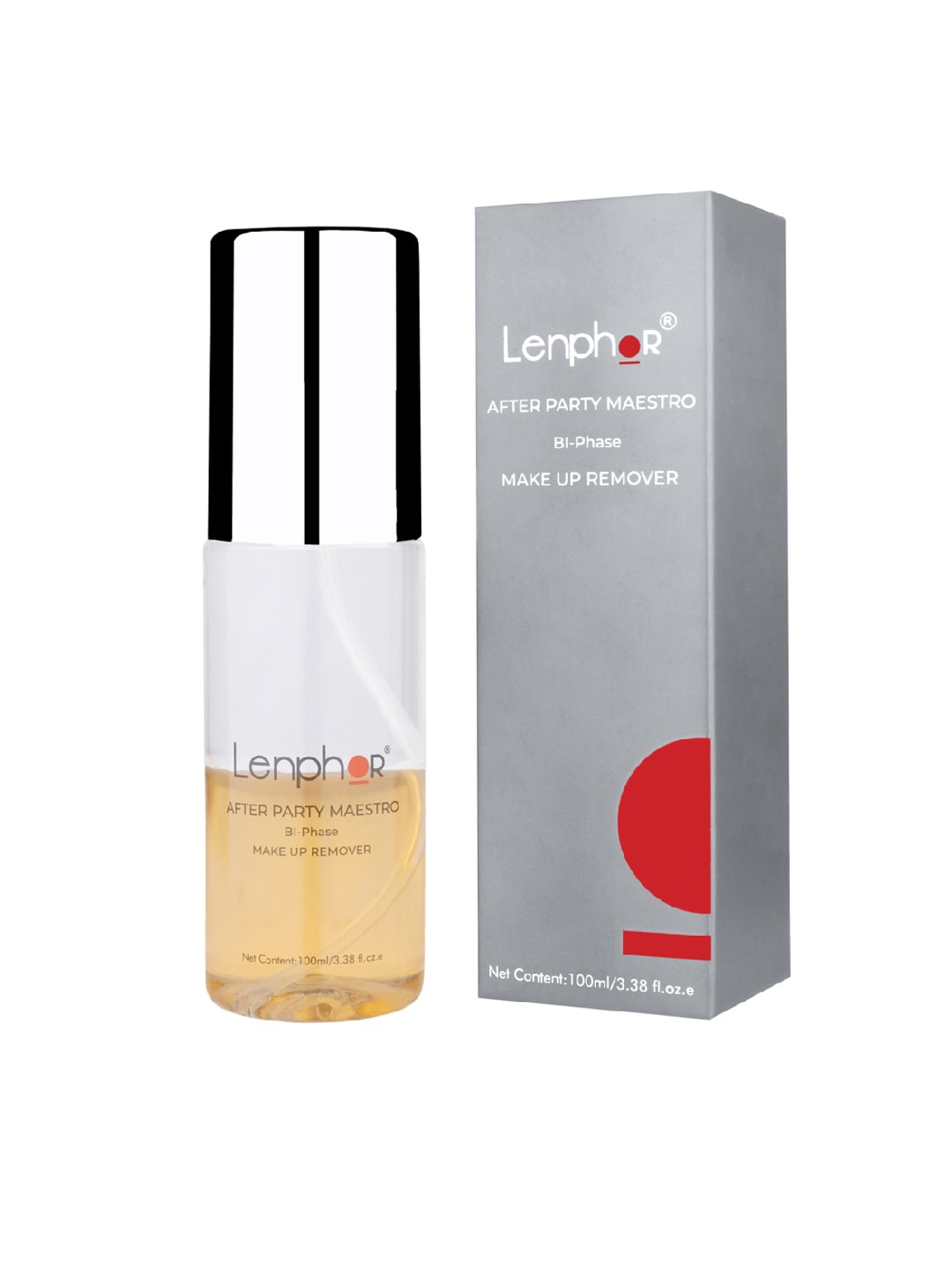 

Lenphor After Party Maestro BI-Phase Make Up Remover 100 ml, Transparent