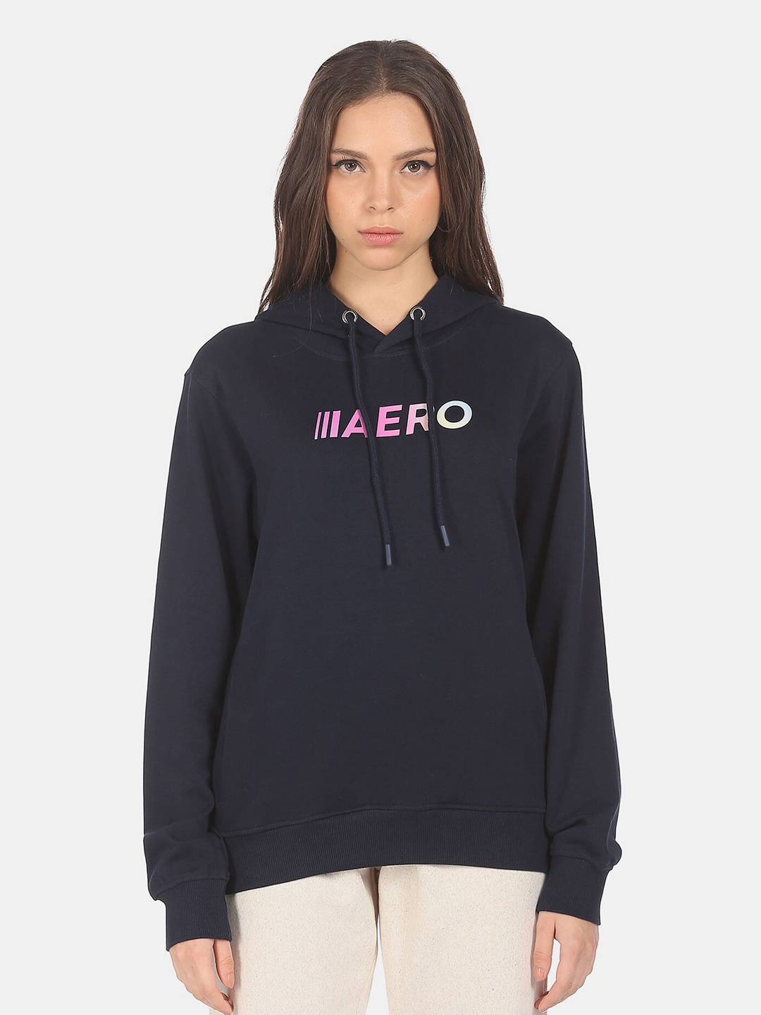 

Aeropostale Women Blue Sweatshirt