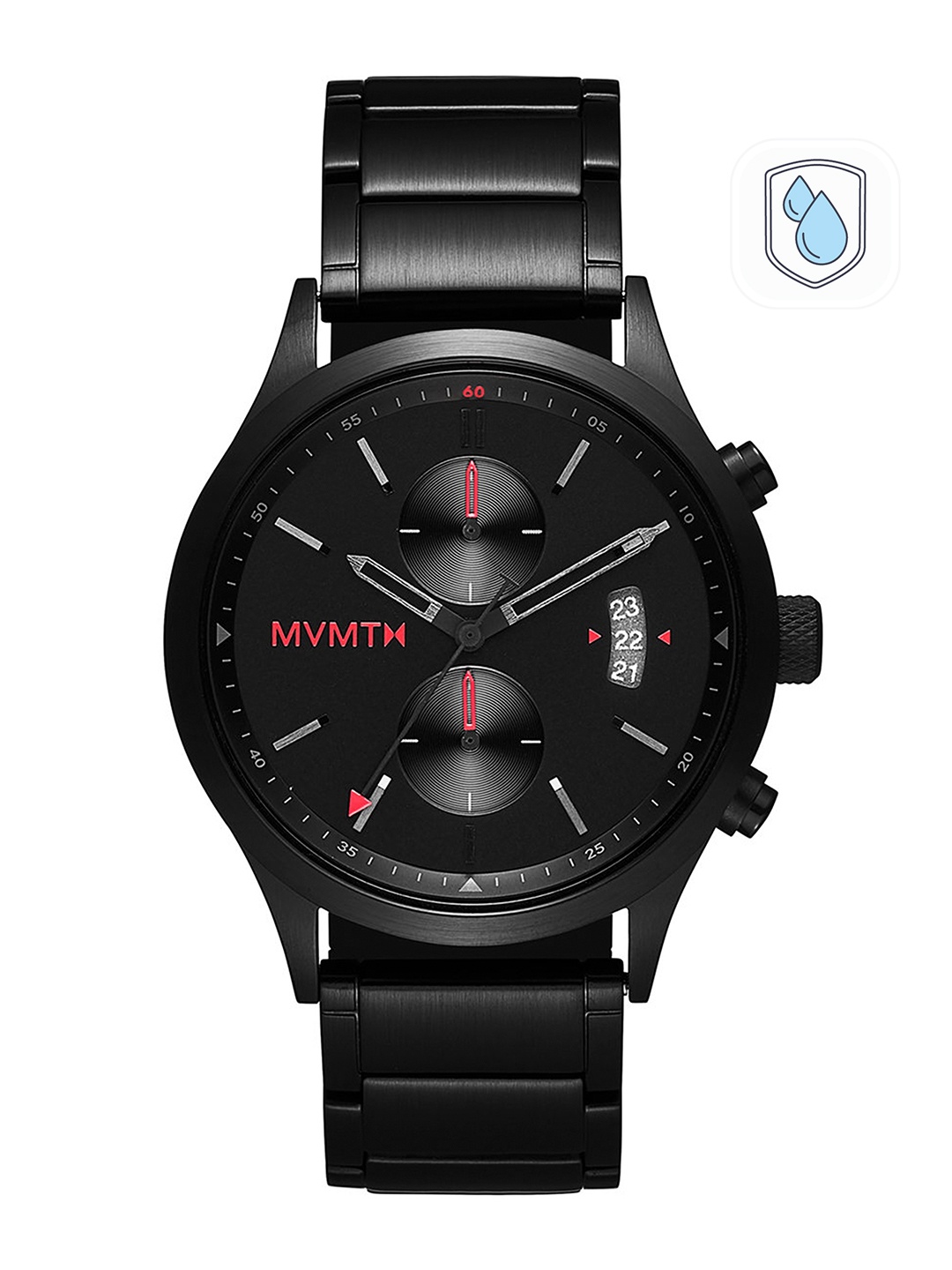 

MVMT Men Black Bracelet Style Analogue Havoc Chronograph Watch 28000198