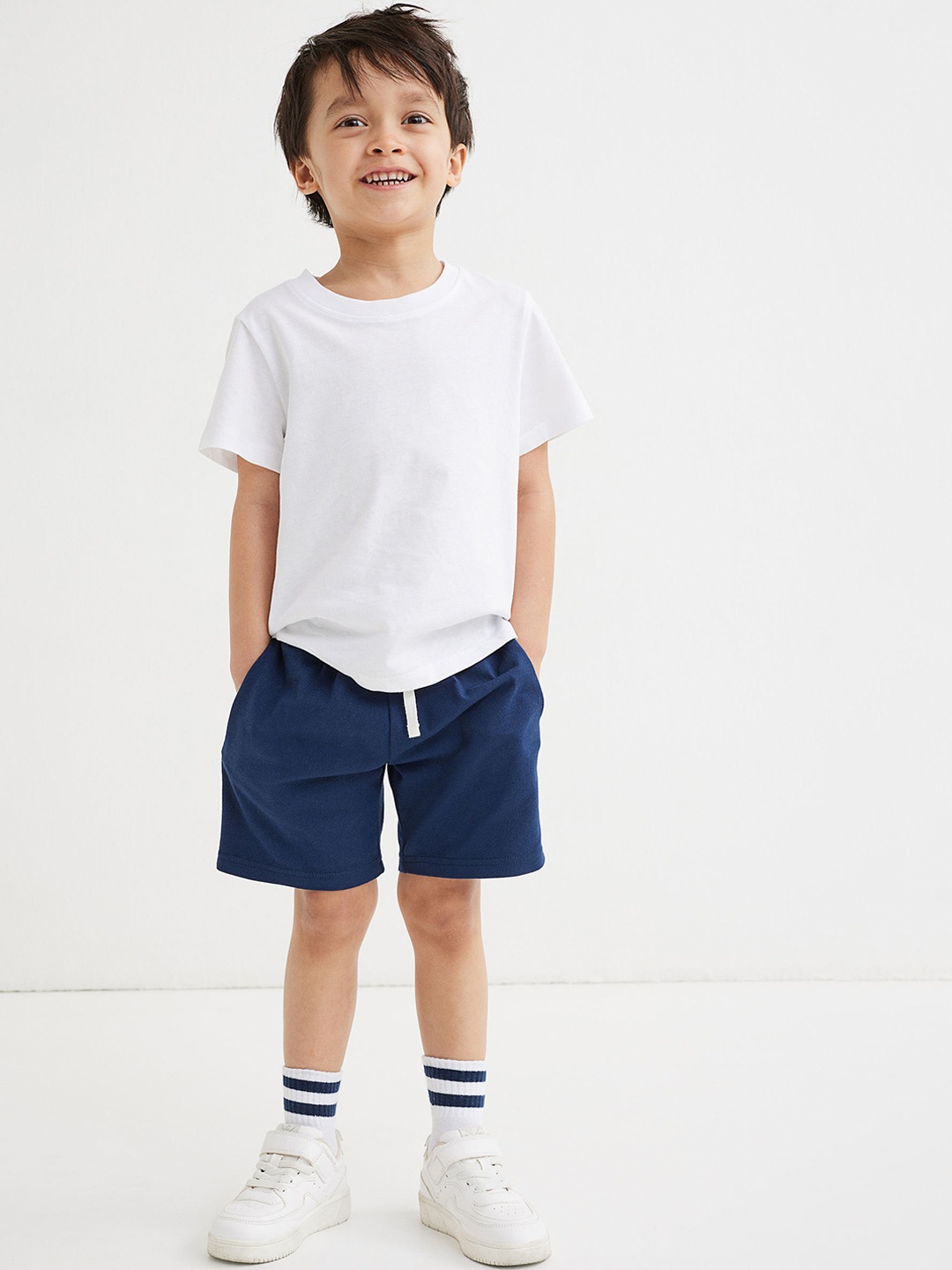 

H&M Boys Blue Jersey Shorts