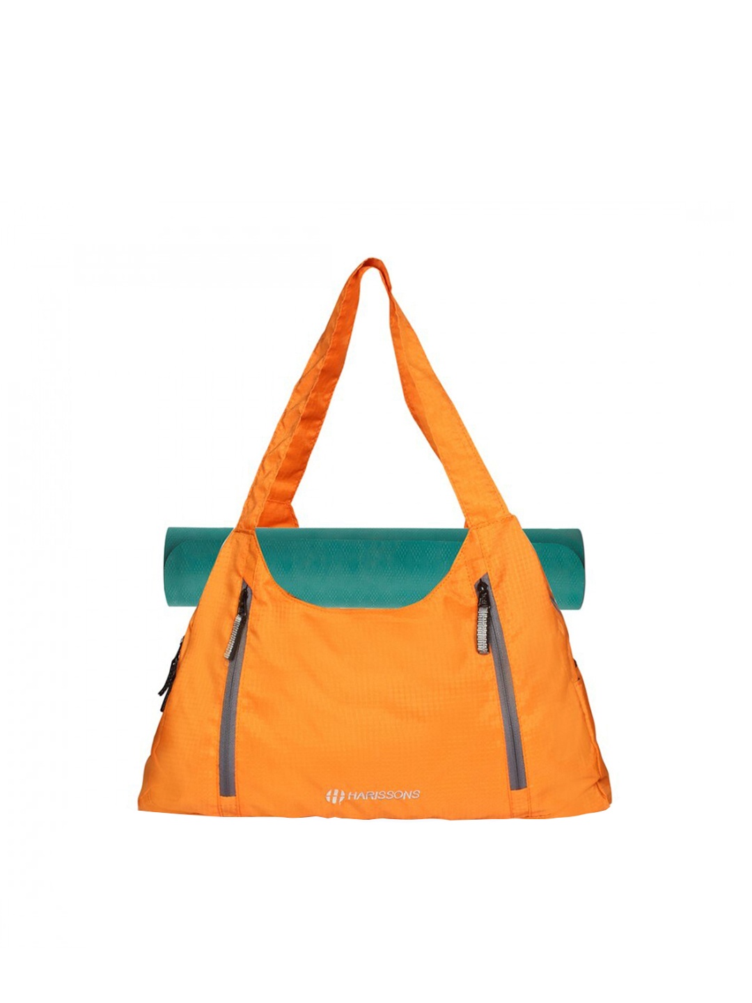 

Harissons Unisex Orange Solid Duffel Bag