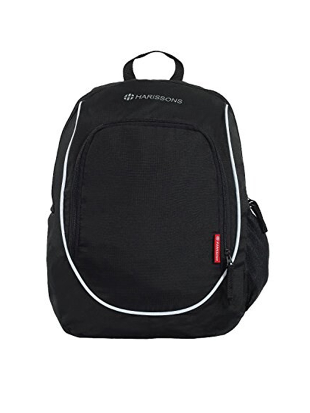 

Harissons Unisex Black & White Solid Backpack