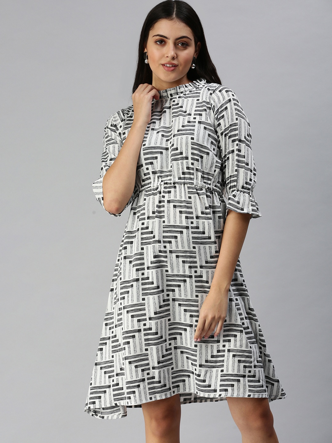 

SHOWOFF White A-Line Dress