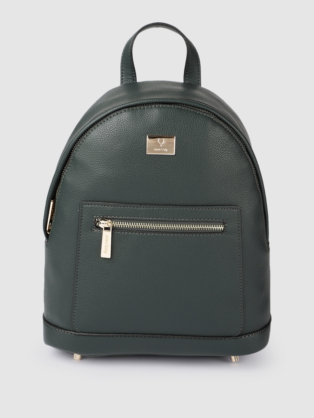 

Allen Solly Women Green Solid Backpack