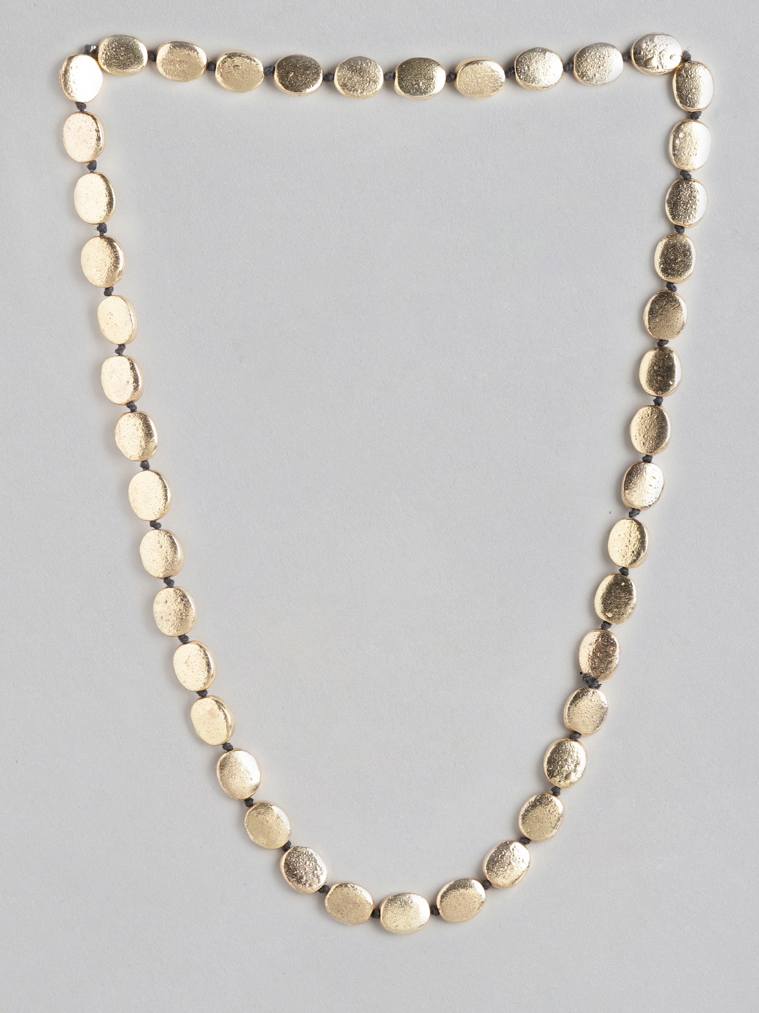 

RICHEERA Gold-Plated Artificial Beads Necklace