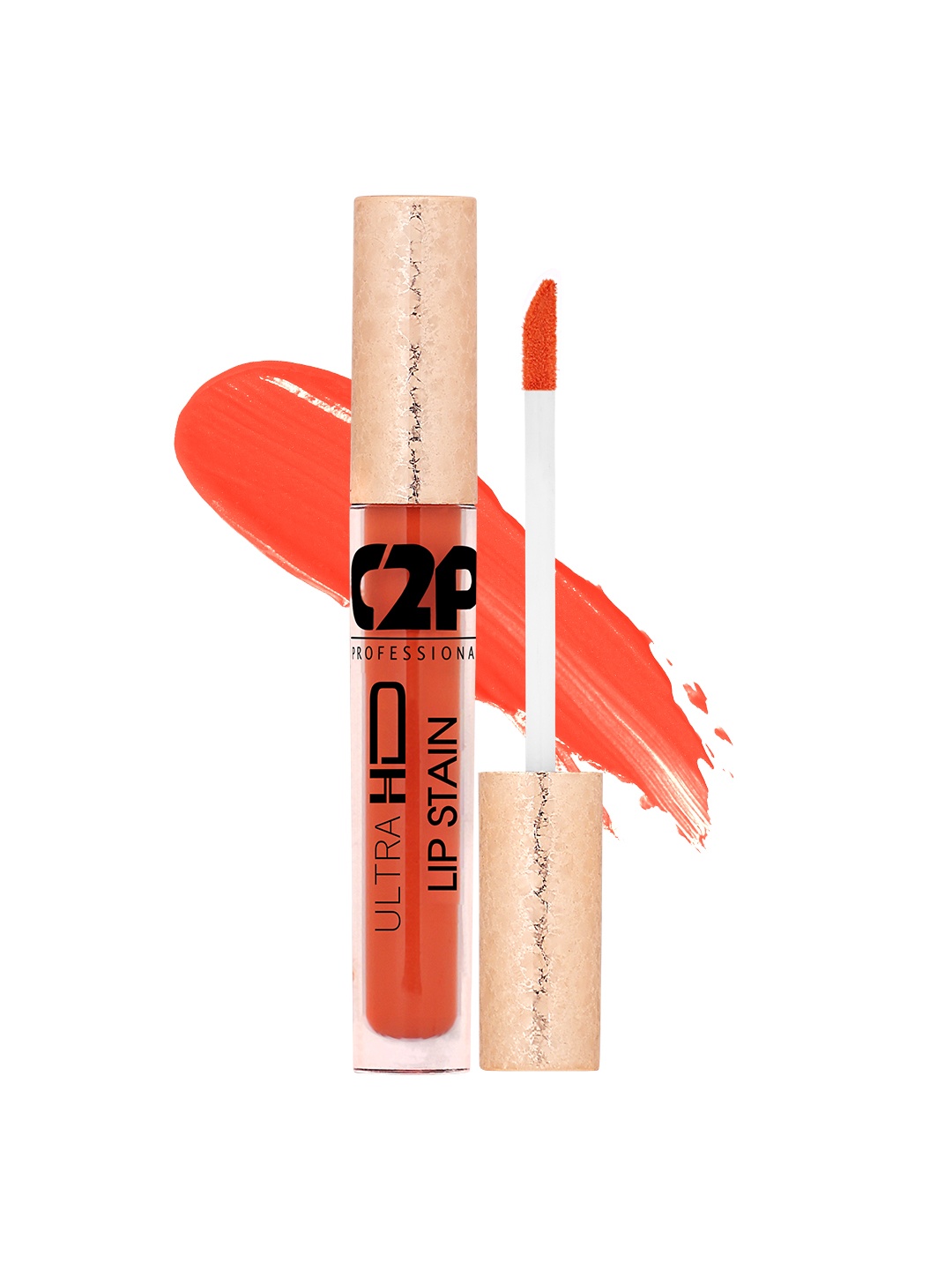 

C2P PROFESSIONAL MAKEUP Lip Stain Liquid Lipstick - Raging Rave 01 5ml, Red