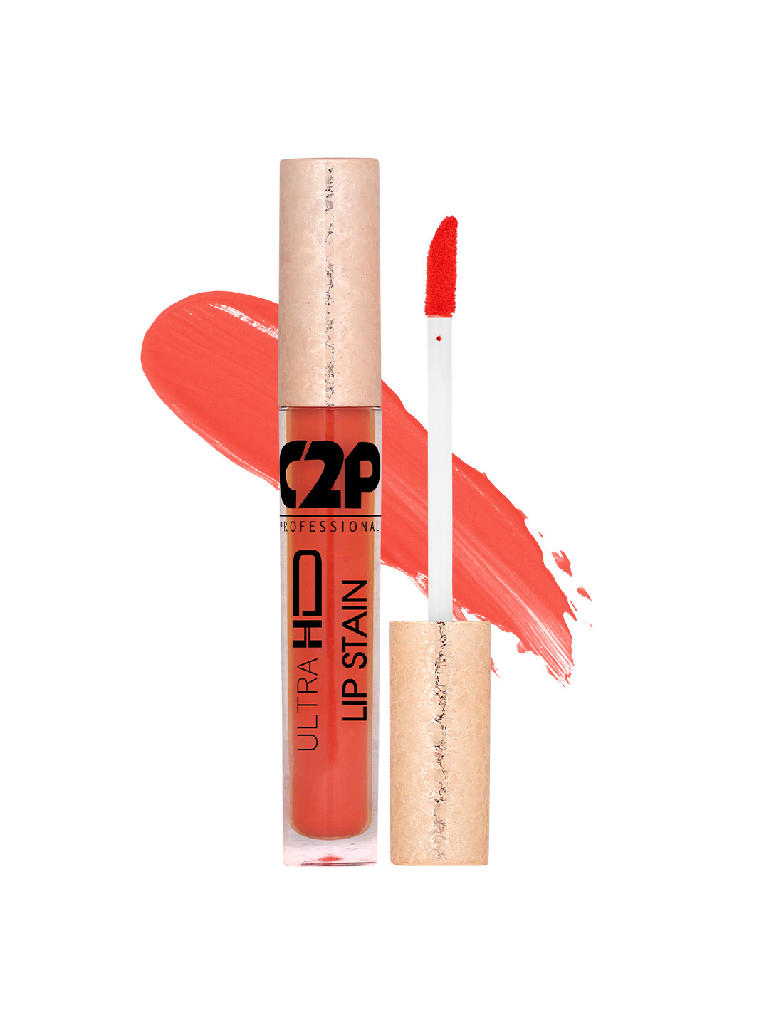 

C2P PROFESSIONAL MAKEUP Ultra HD Liquid Lip Stain 5ml - Burn The Fuel 18, Coral