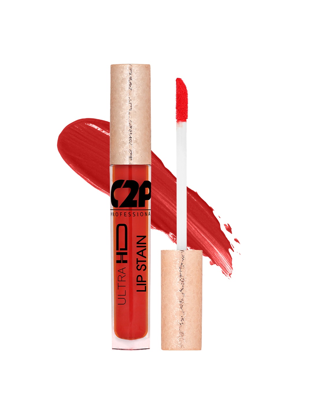 

C2P PROFESSIONAL MAKEUP Lip Stain Liquid Lipstick - Tender Lotus 34 5 ml, Red