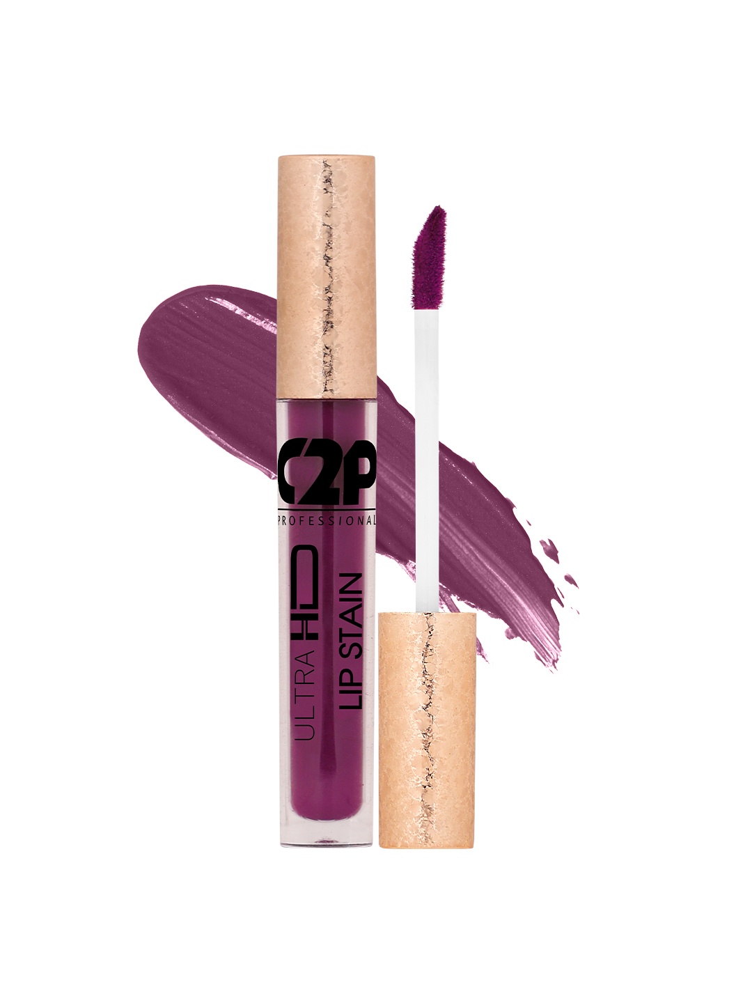 

C2P PROFESSIONAL MAKEUP Lip Stain Liquid Lipstick - Rockinn Up & Down 06 5ml, Purple