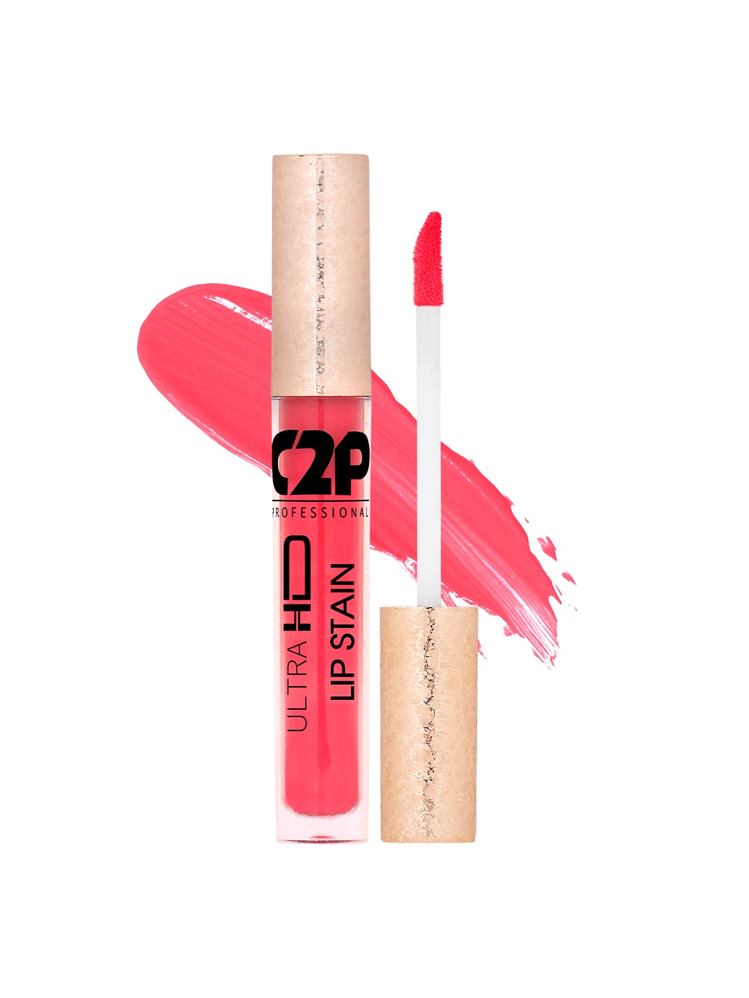 

C2P PROFESSIONAL MAKEUP Lip Stain Liquid Lipstick - Jazz N' Rock 15 5ml, Pink