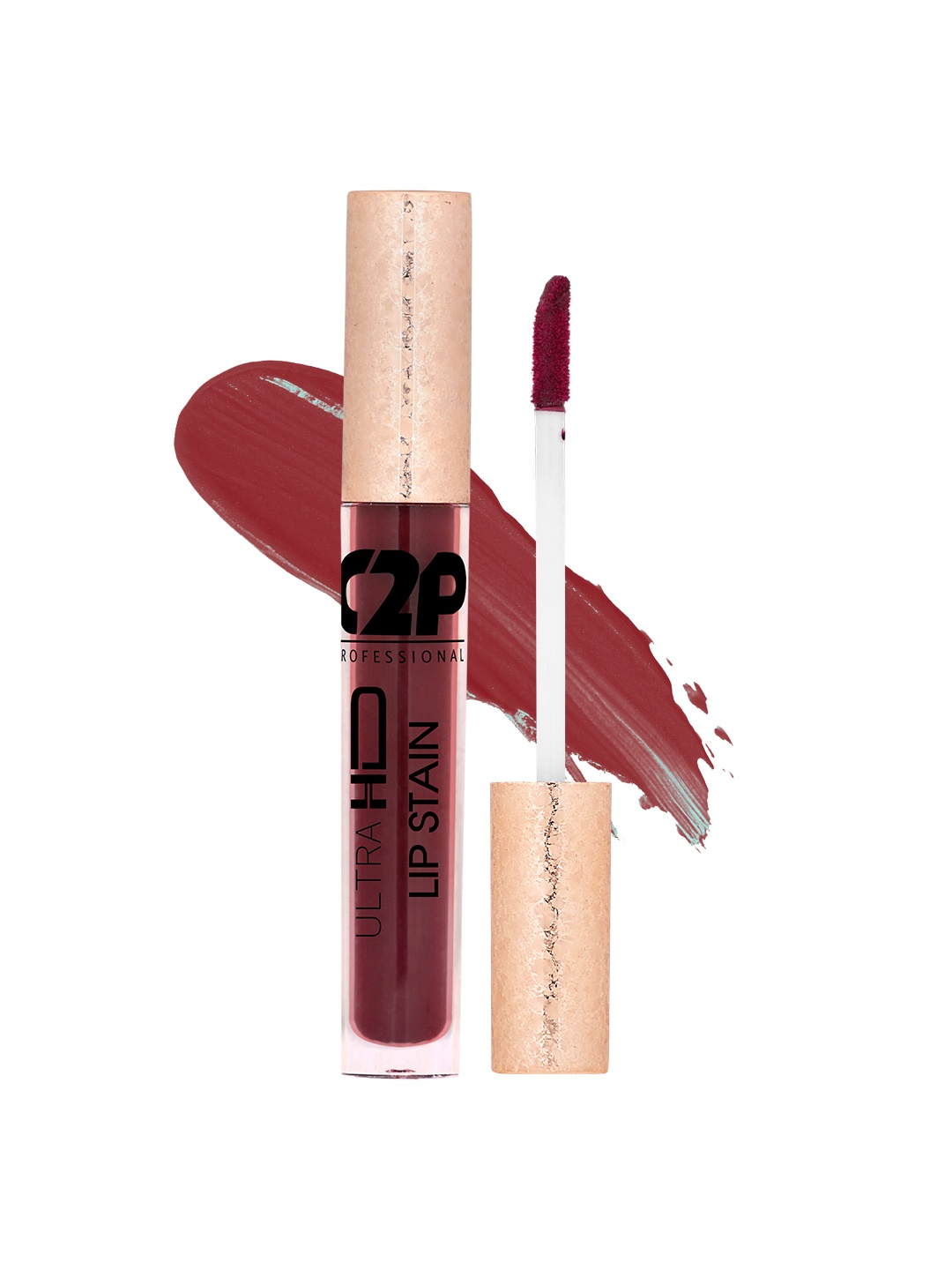 

C2P PROFESSIONAL MAKEUP Lip Stain Liquid Lipstick - Rose Night 35 5 ml, Purple