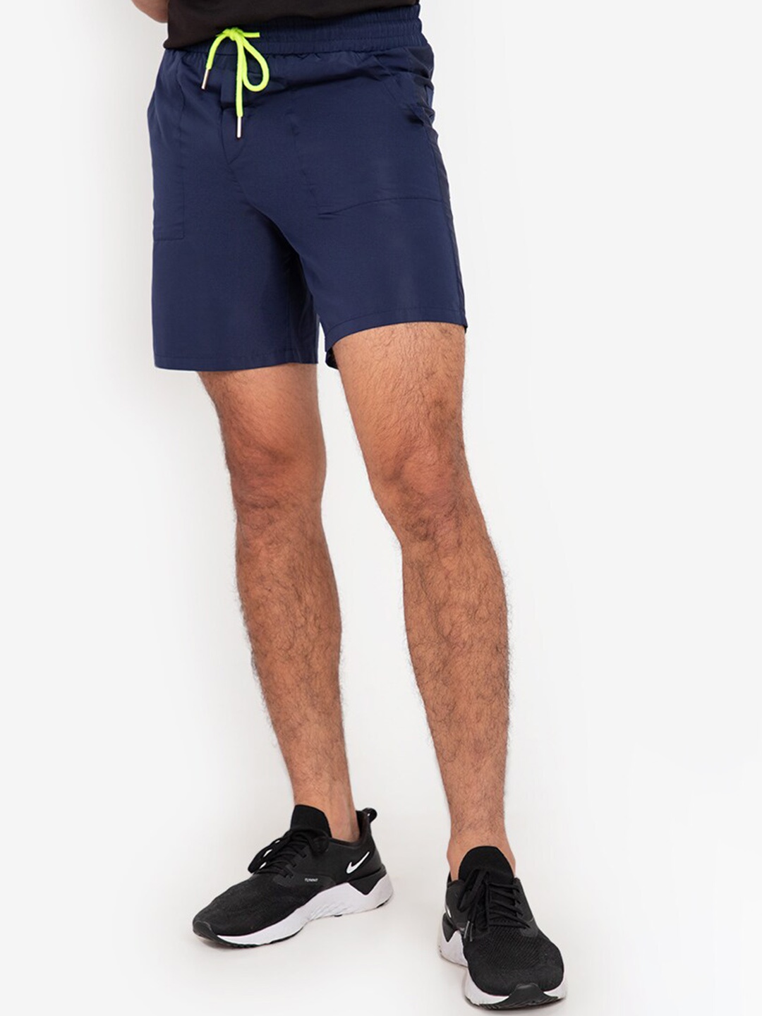 

ZALORA ACTIVE Men Navy Blue Sports Shorts