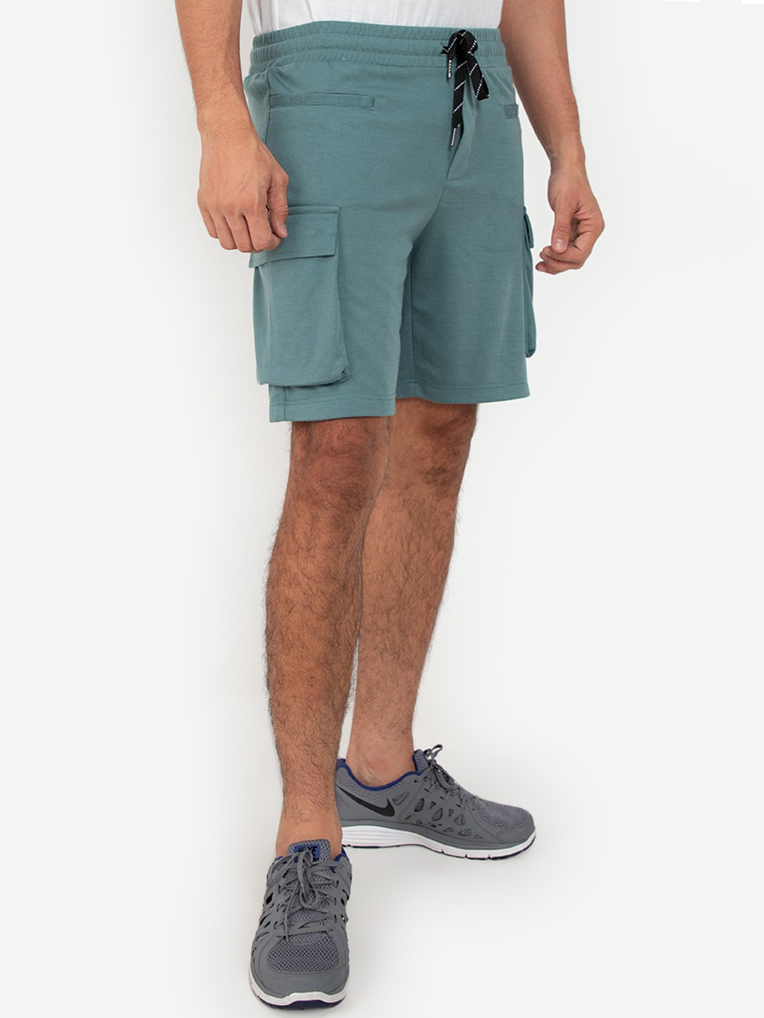 

ZALORA ACTIVE Men Green Running Sports Shorts