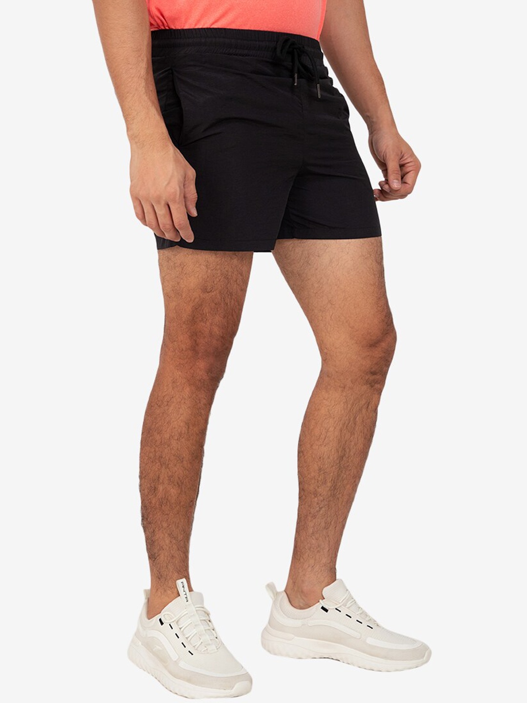 

ZALORA ACTIVE Men Black Running Shorts